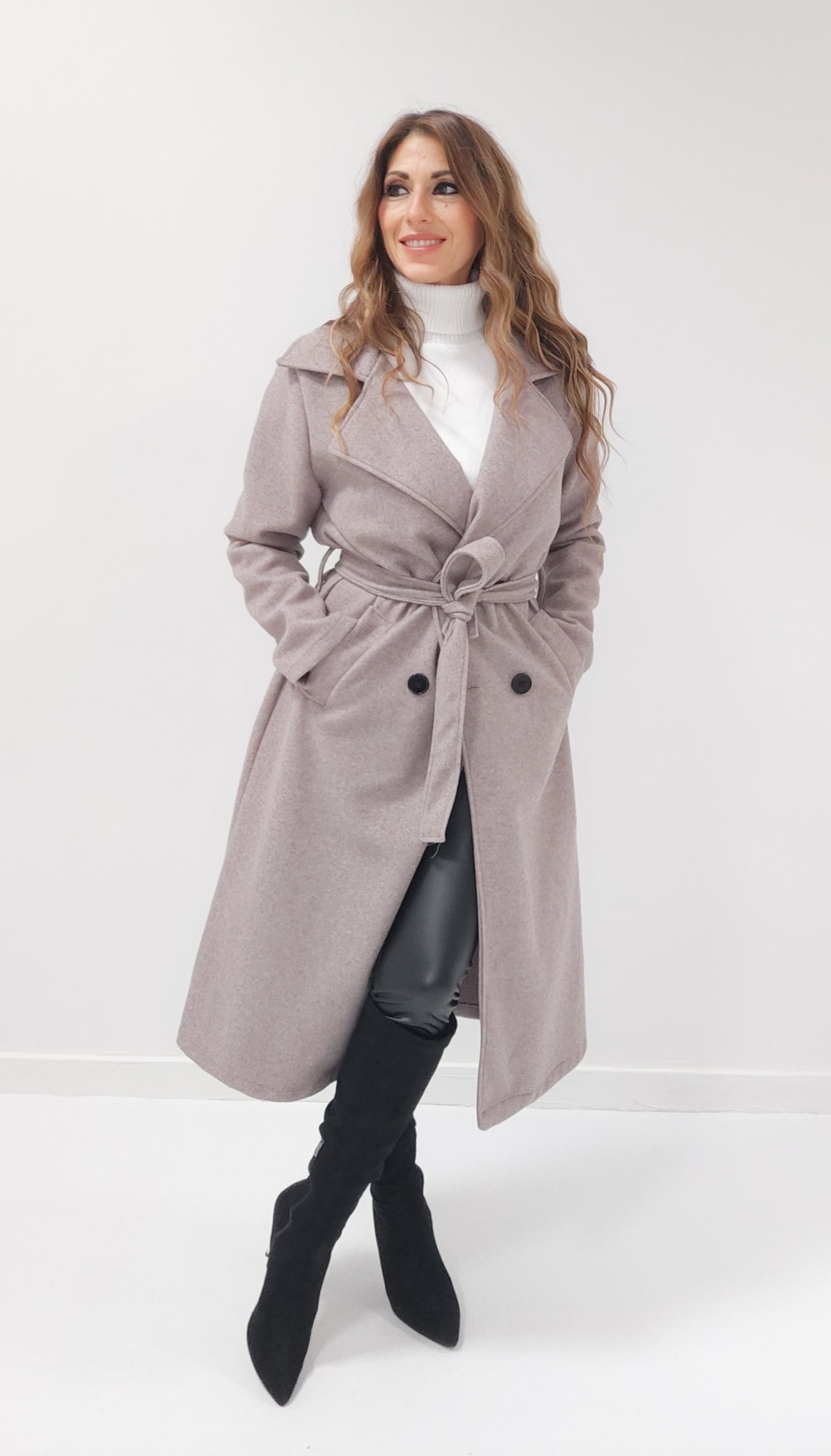Cappotto Urban Beige Fango