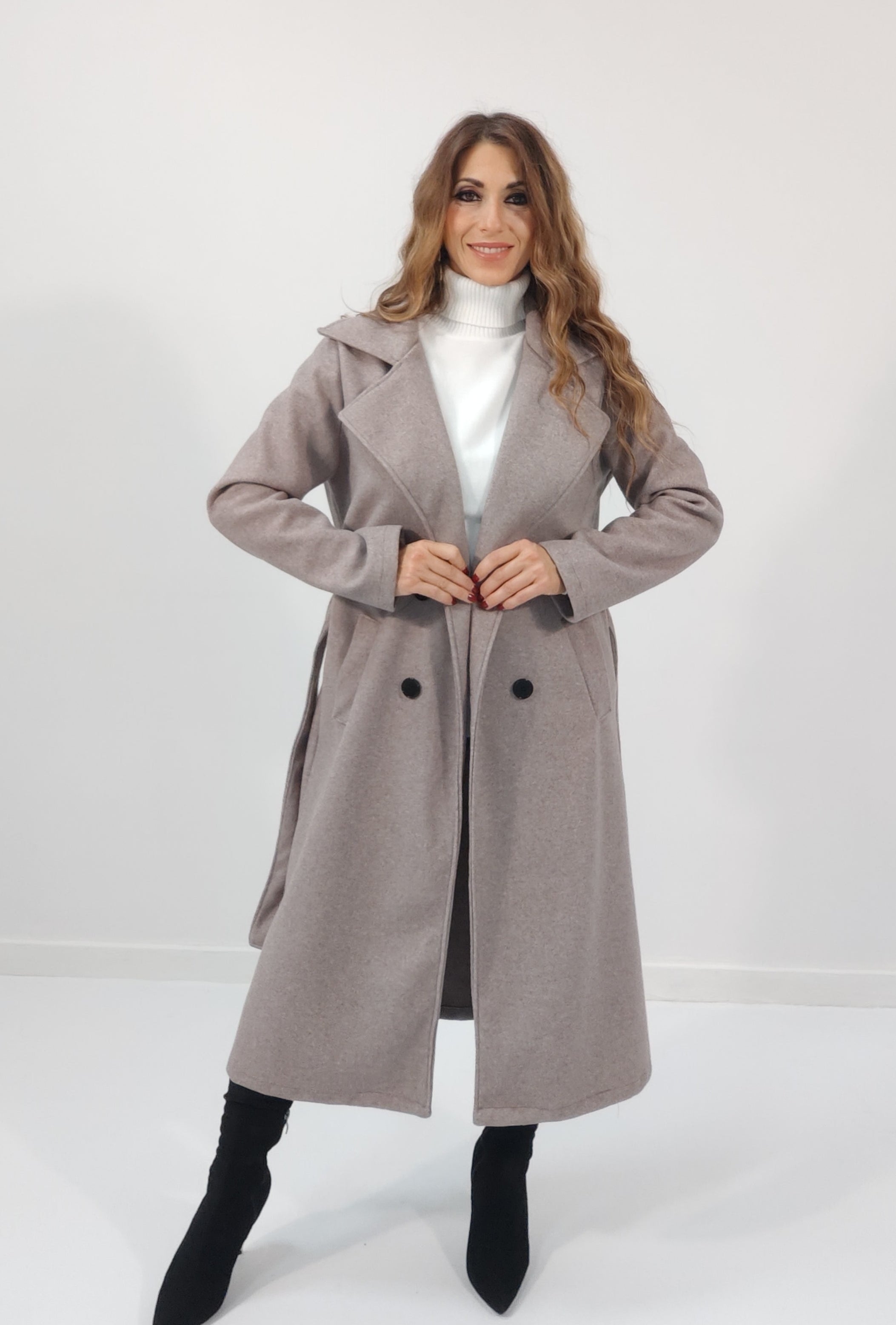 Cappotto Urban Beige Fango