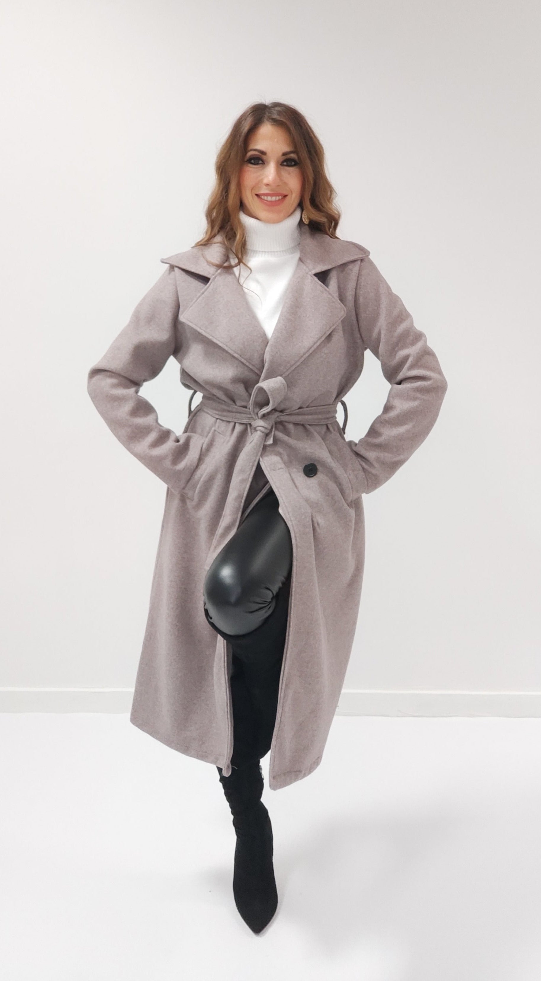 Cappotto Urban Beige Fango