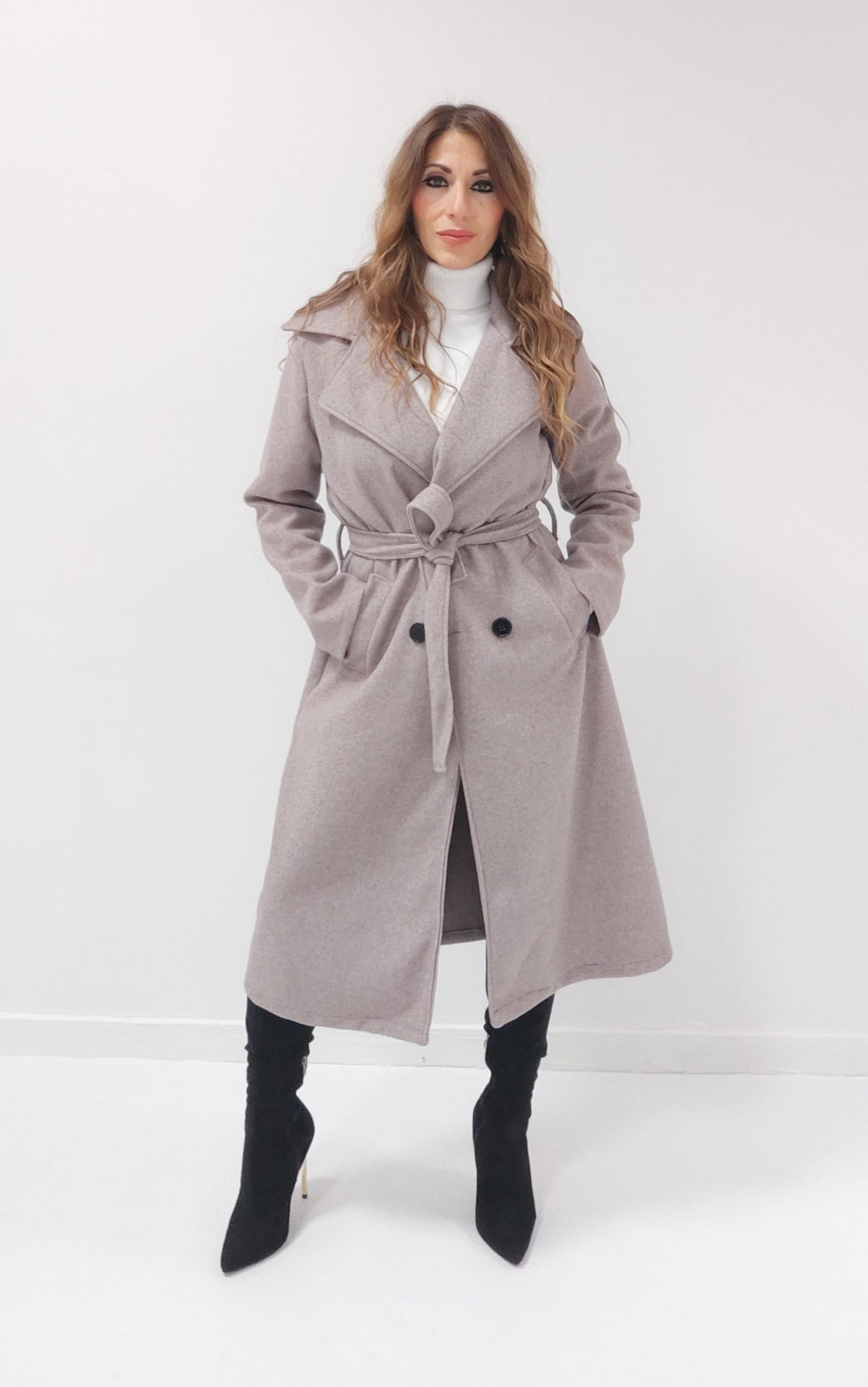Cappotto Urban Beige Fango