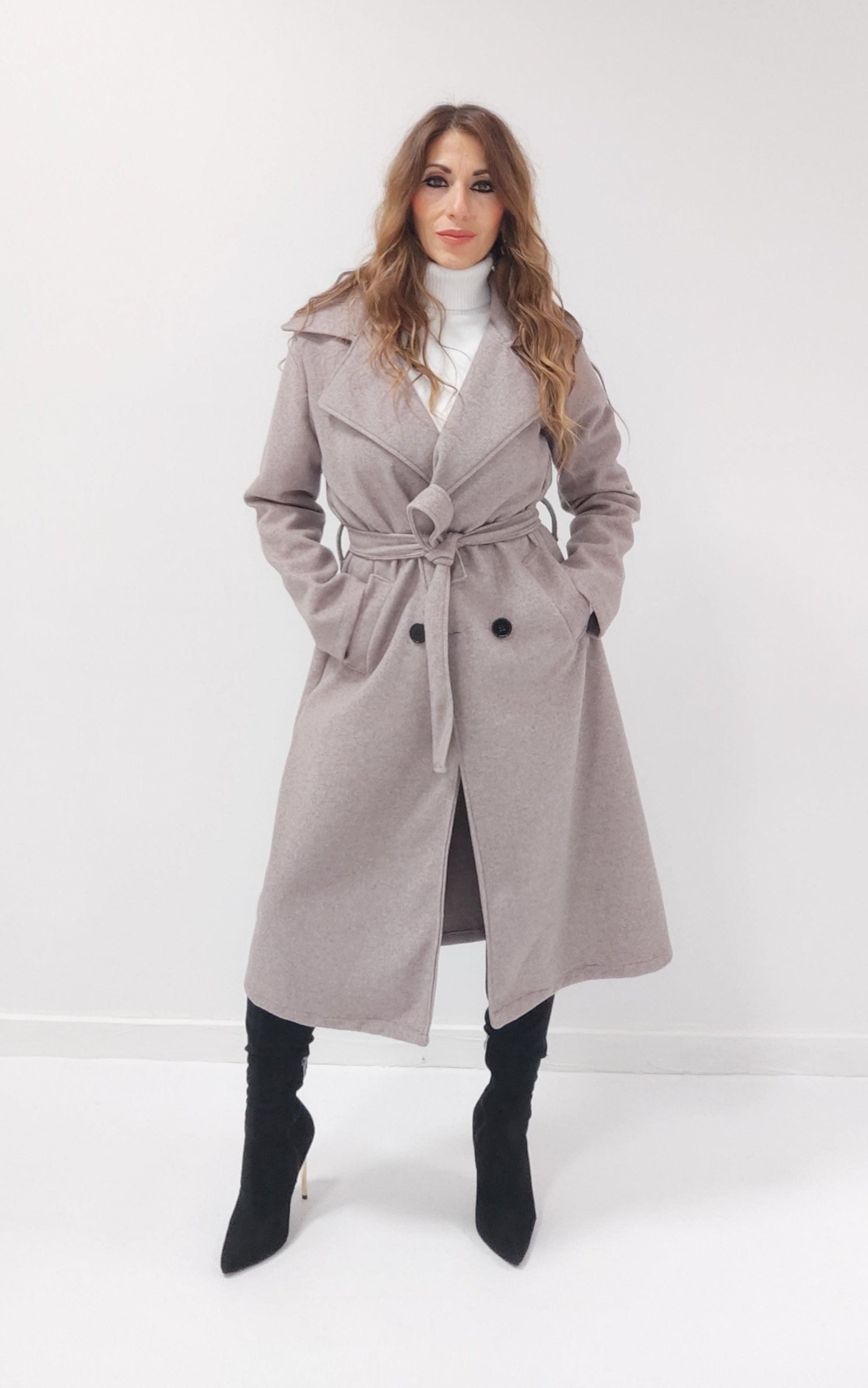 Cappotto Urban Beige Fango