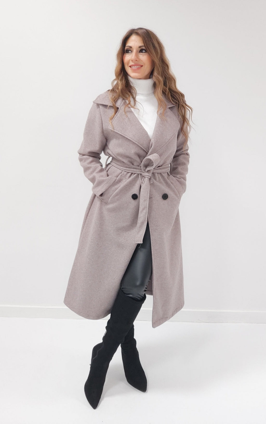 Cappotto Urban Beige Fango