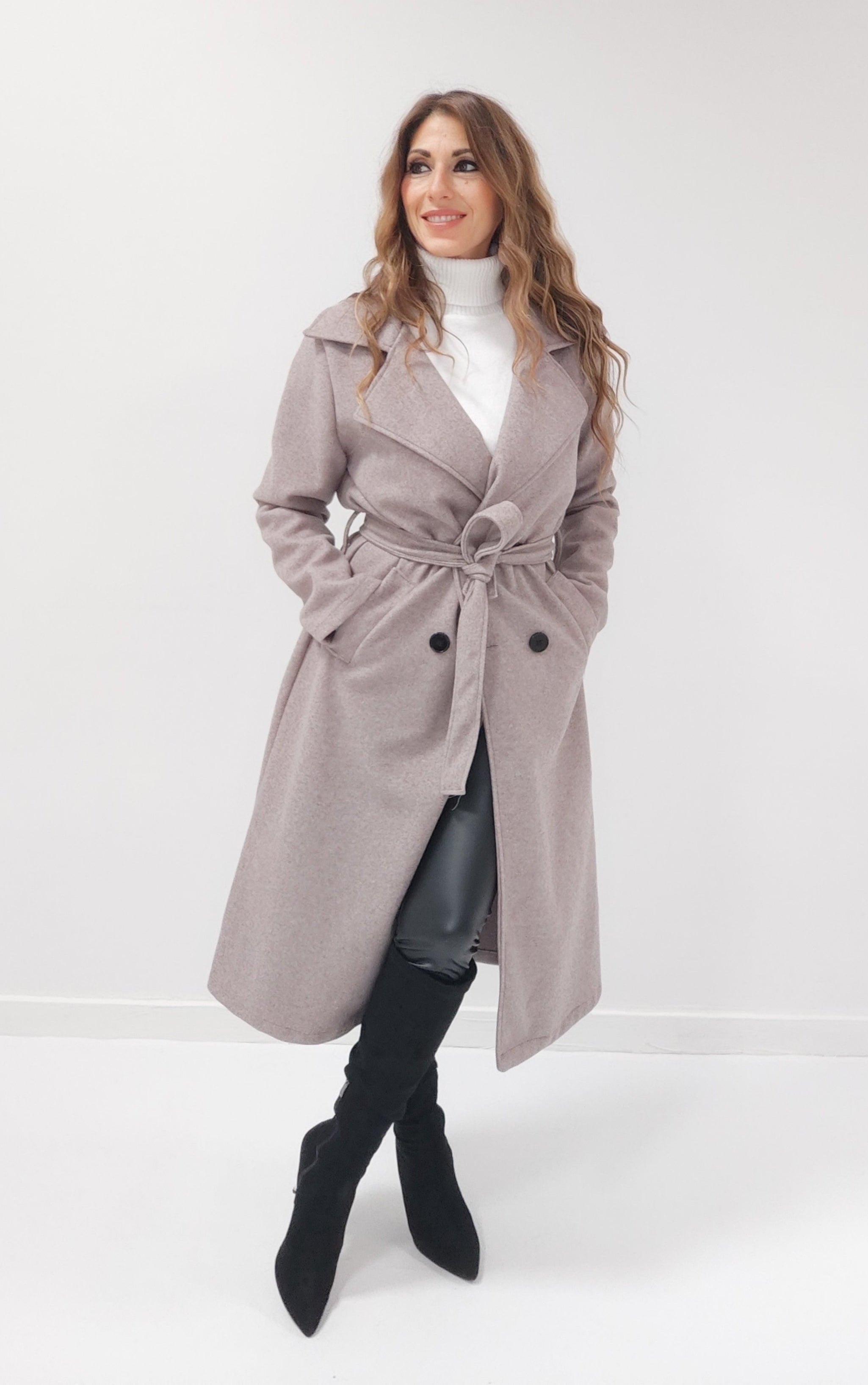 Cappotto Urban Beige Fango