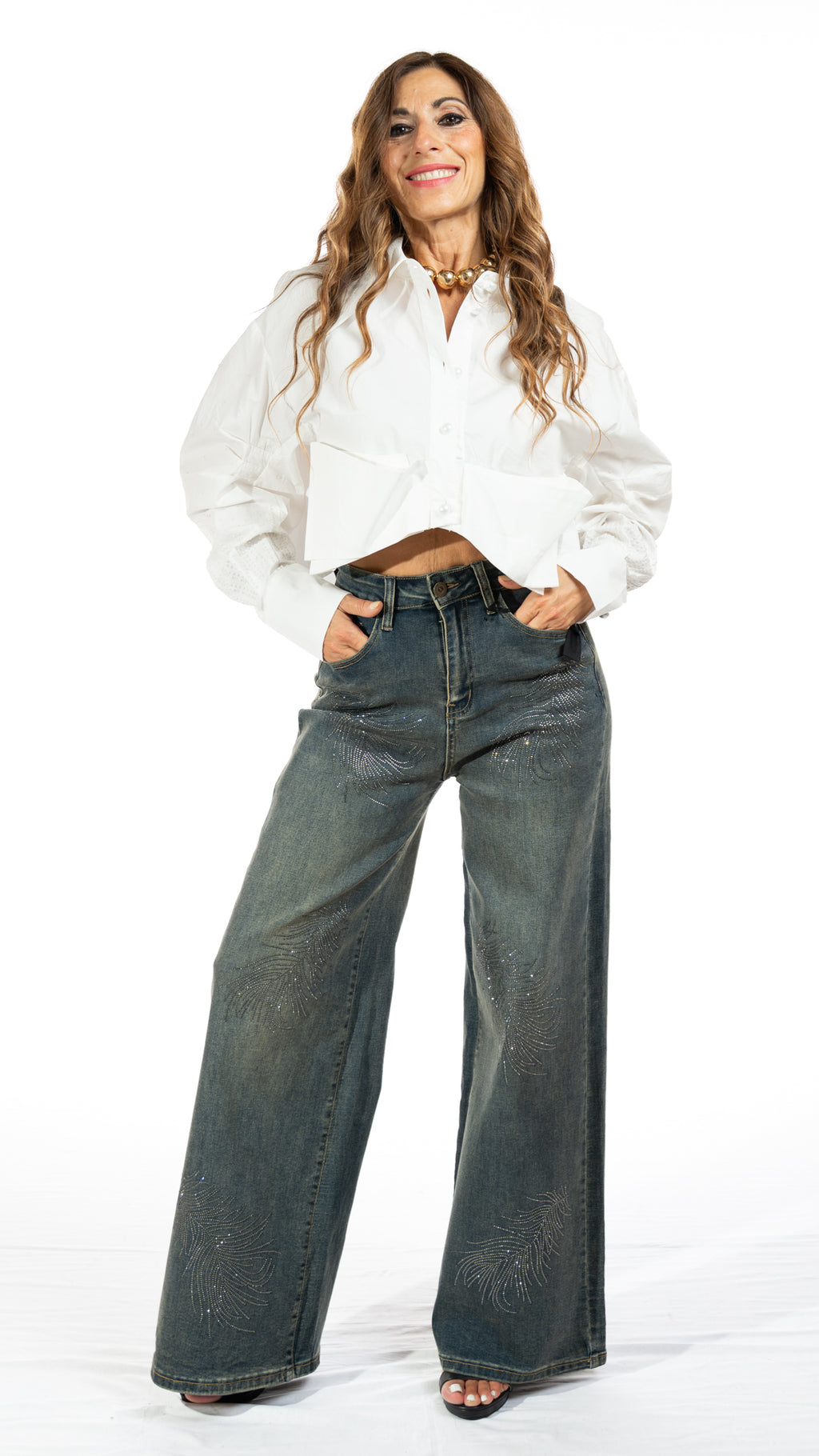 Jeans sabbiati