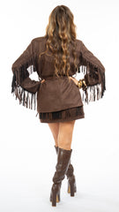 Stivali marroni in ecopelle