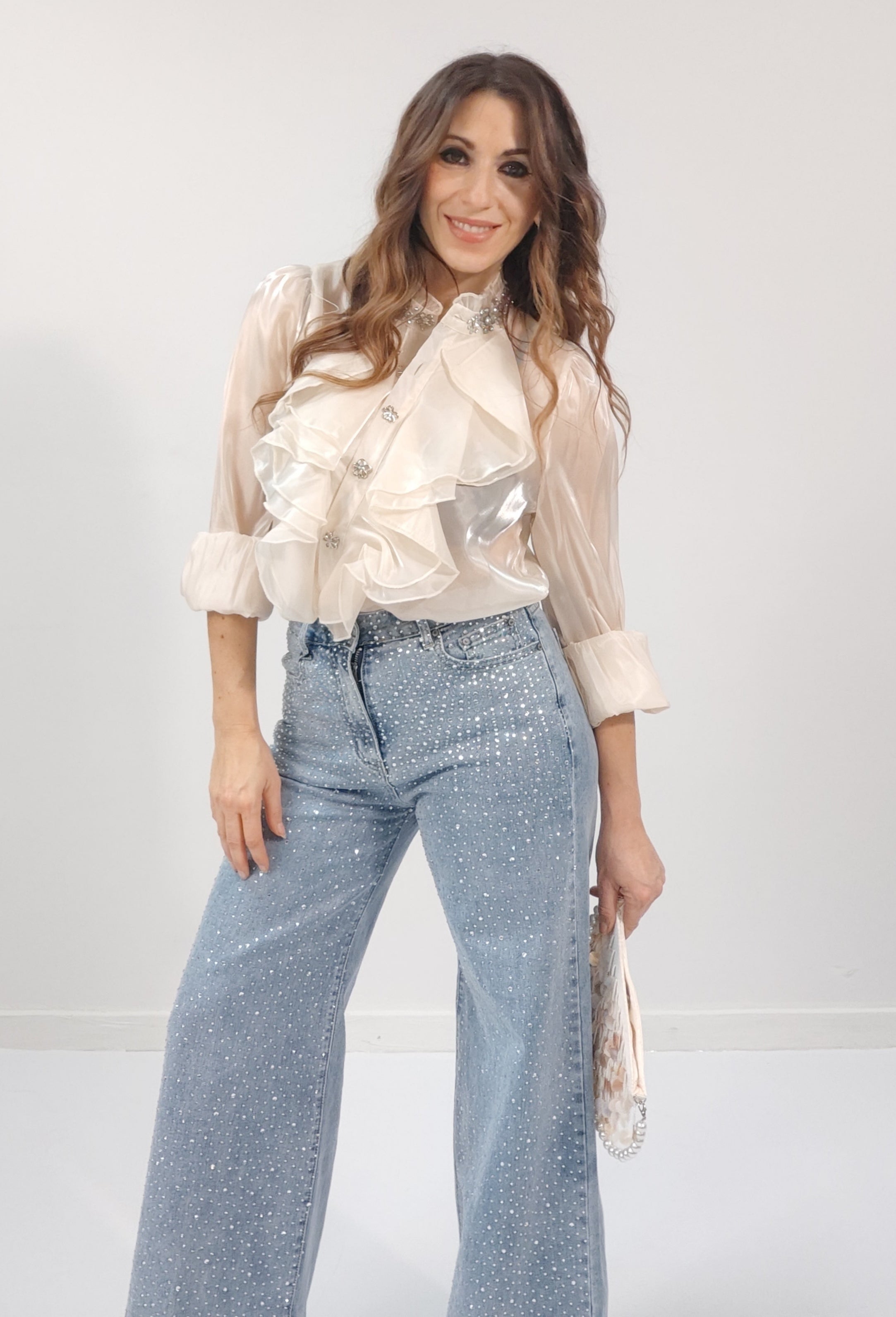 Camicia Gioiello Champagne