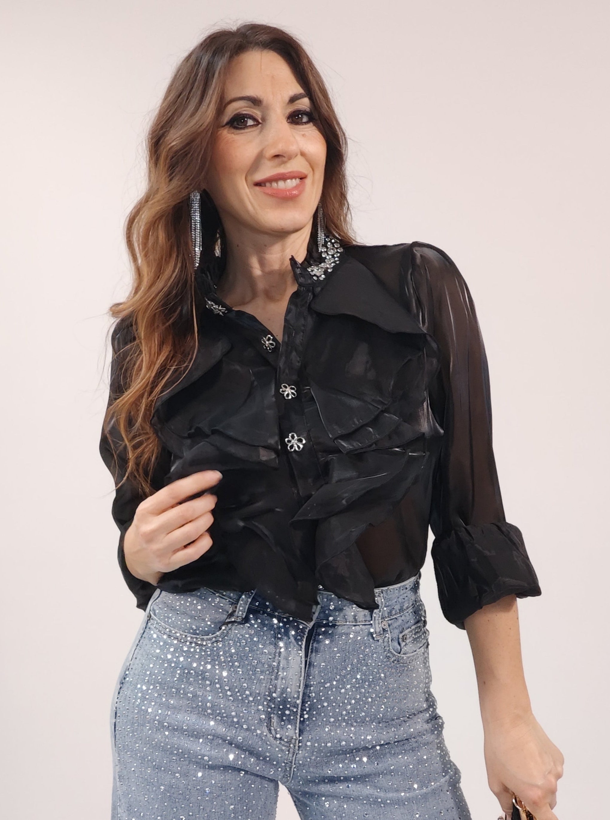 Camicia Gioiello Nera