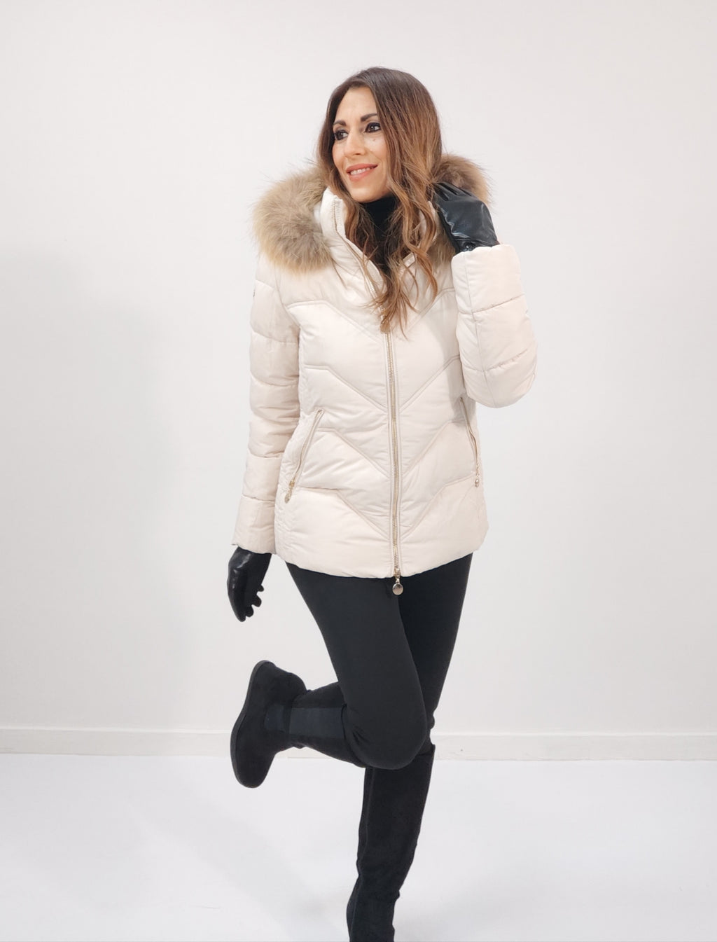 Giubbino Nordic Beige ultralight