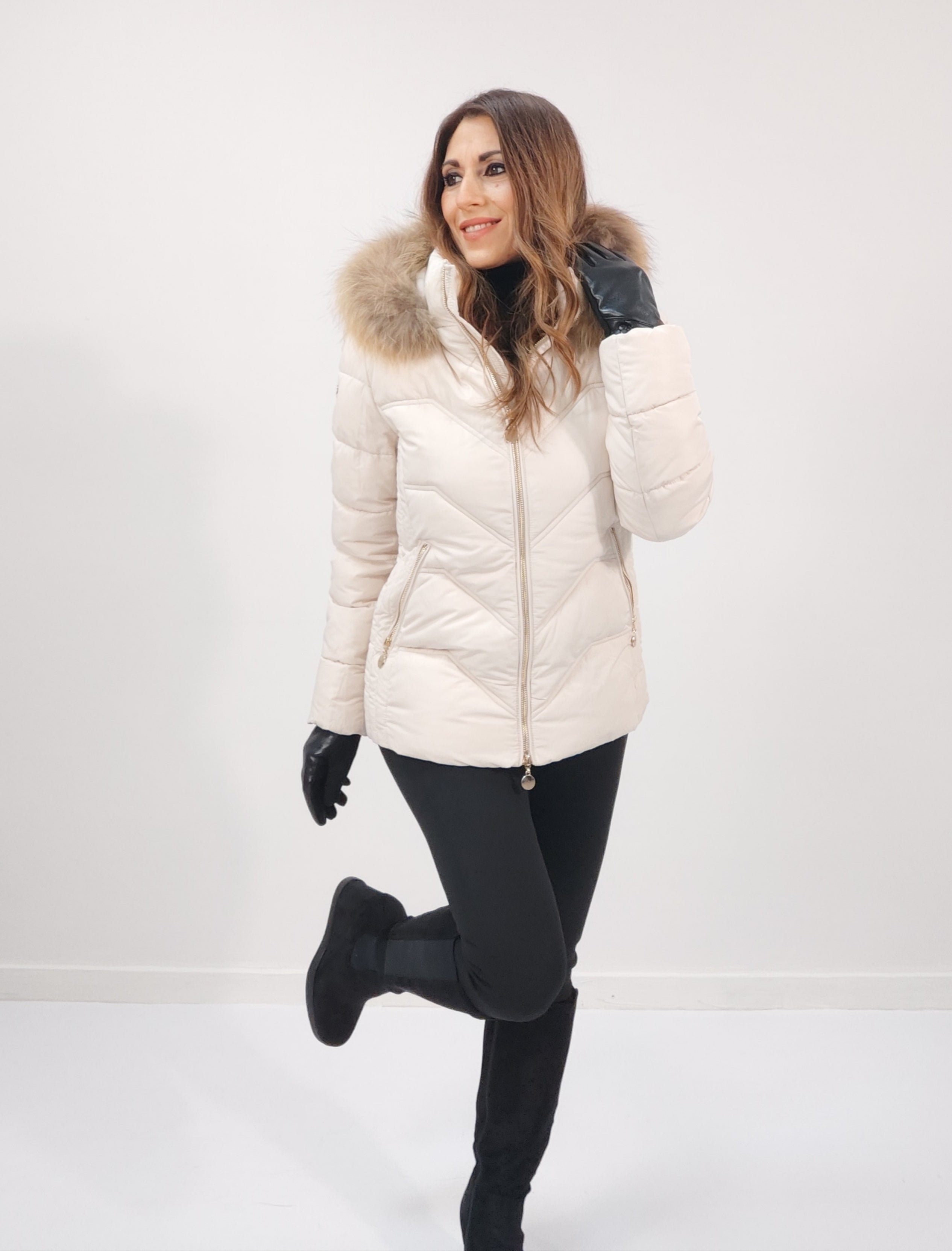 Giubbino Nordic Beige ultralight
