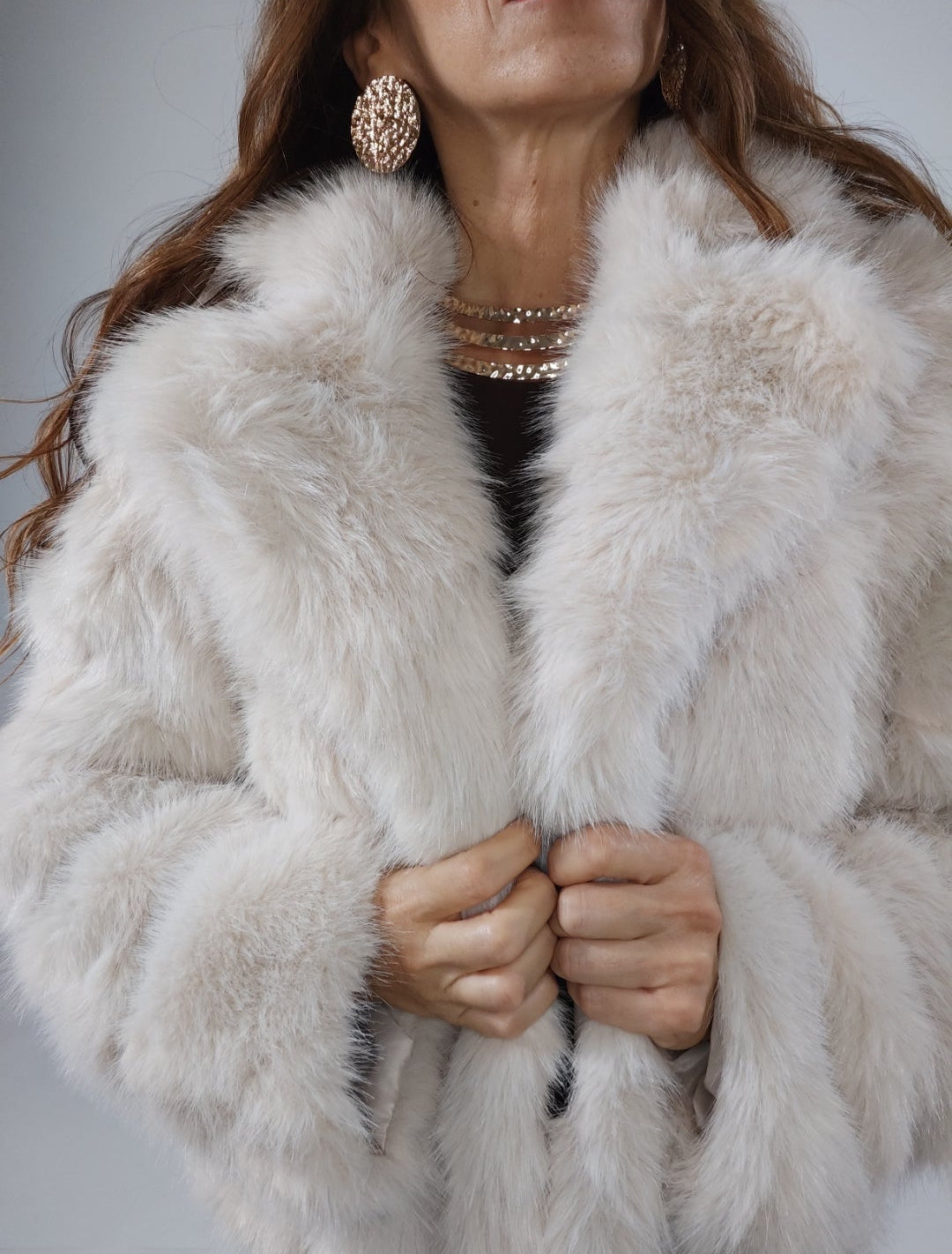 Pelliccia Iceberg, beige ultralight