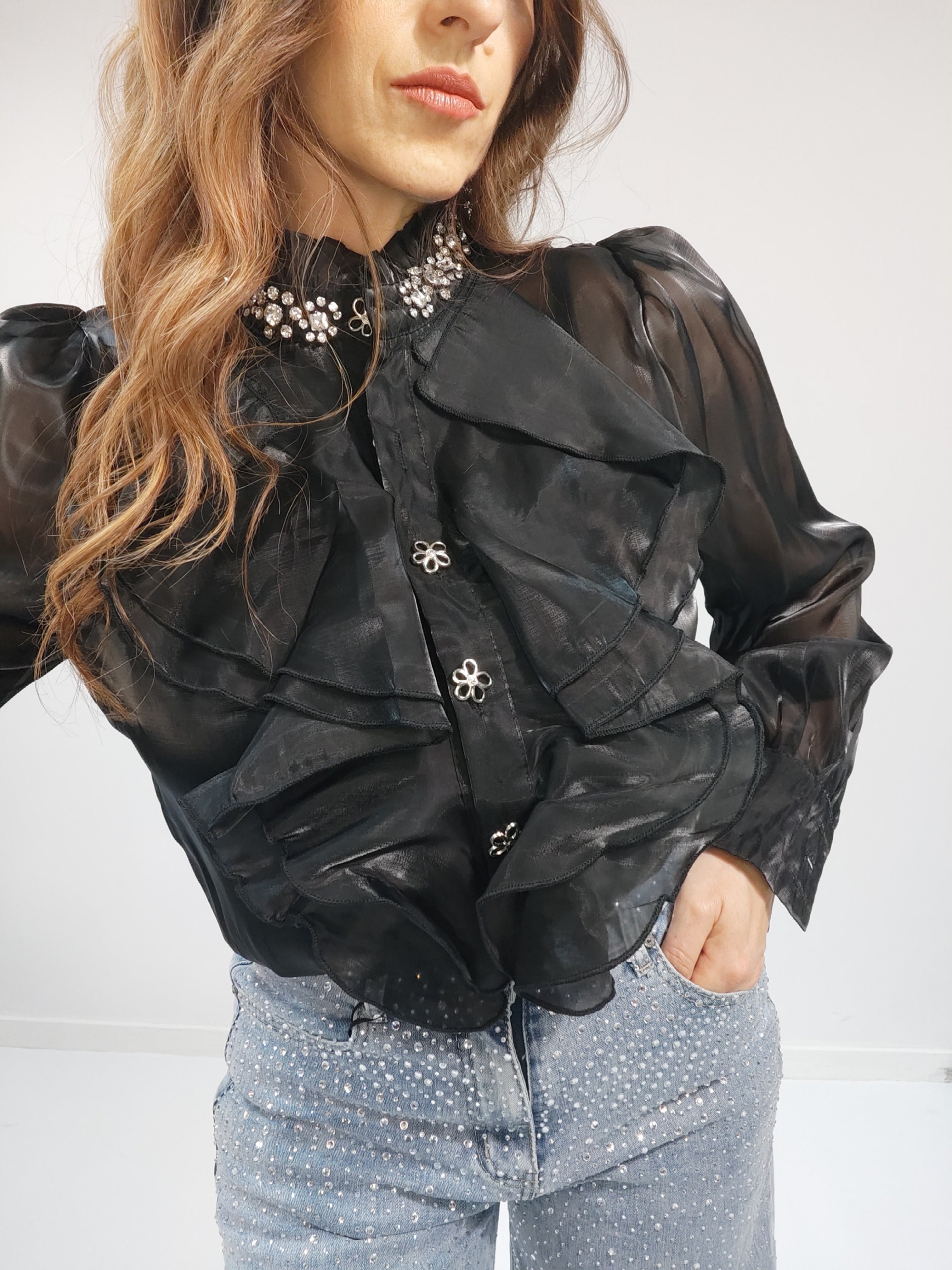 Camicia Gioiello Nera