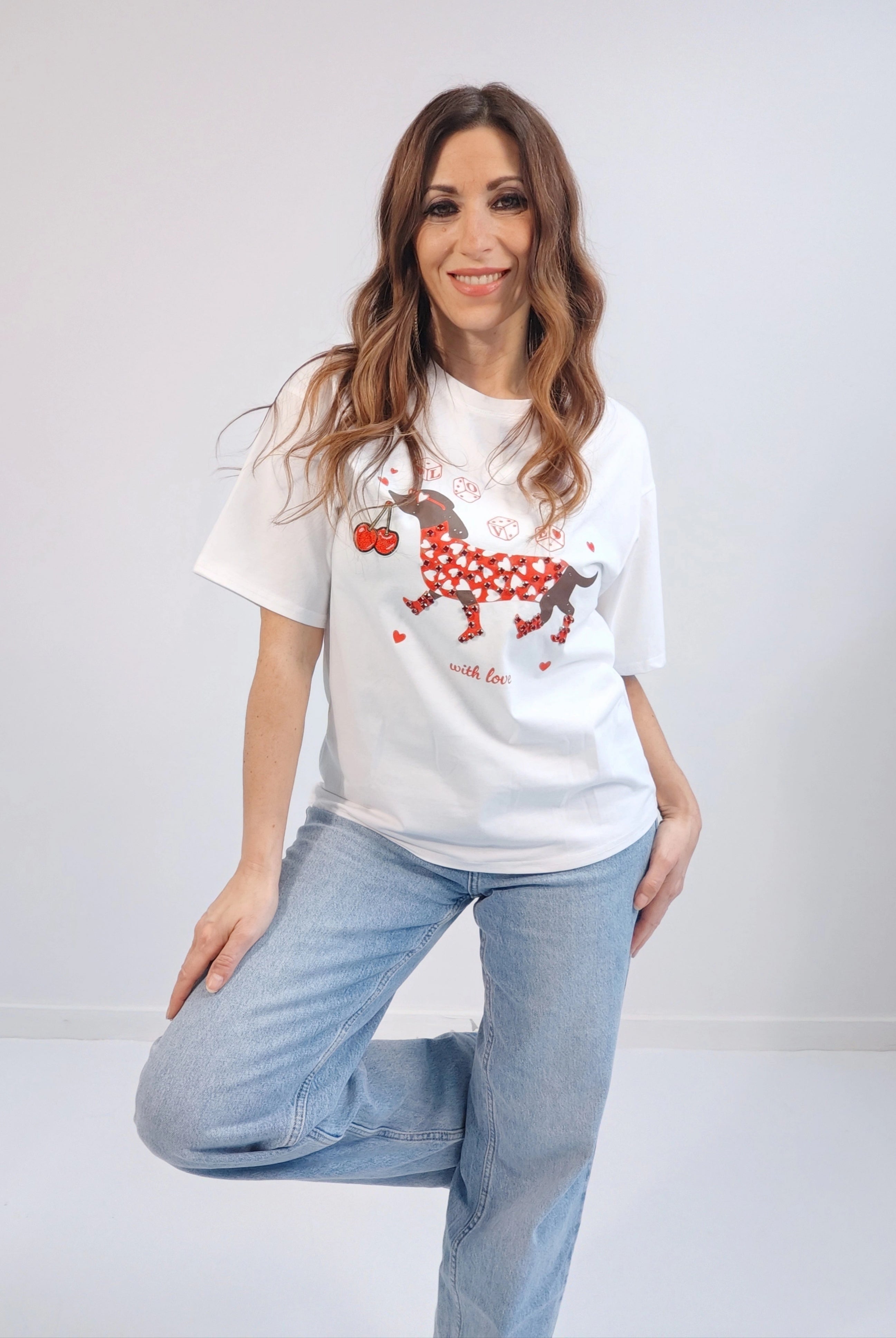 T-shirt " With love"