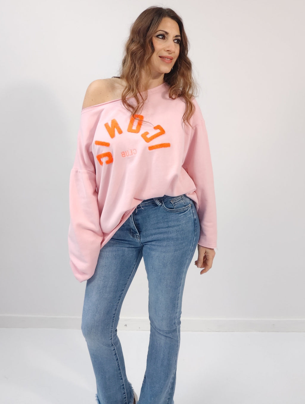 Felpa Iconic Rosa