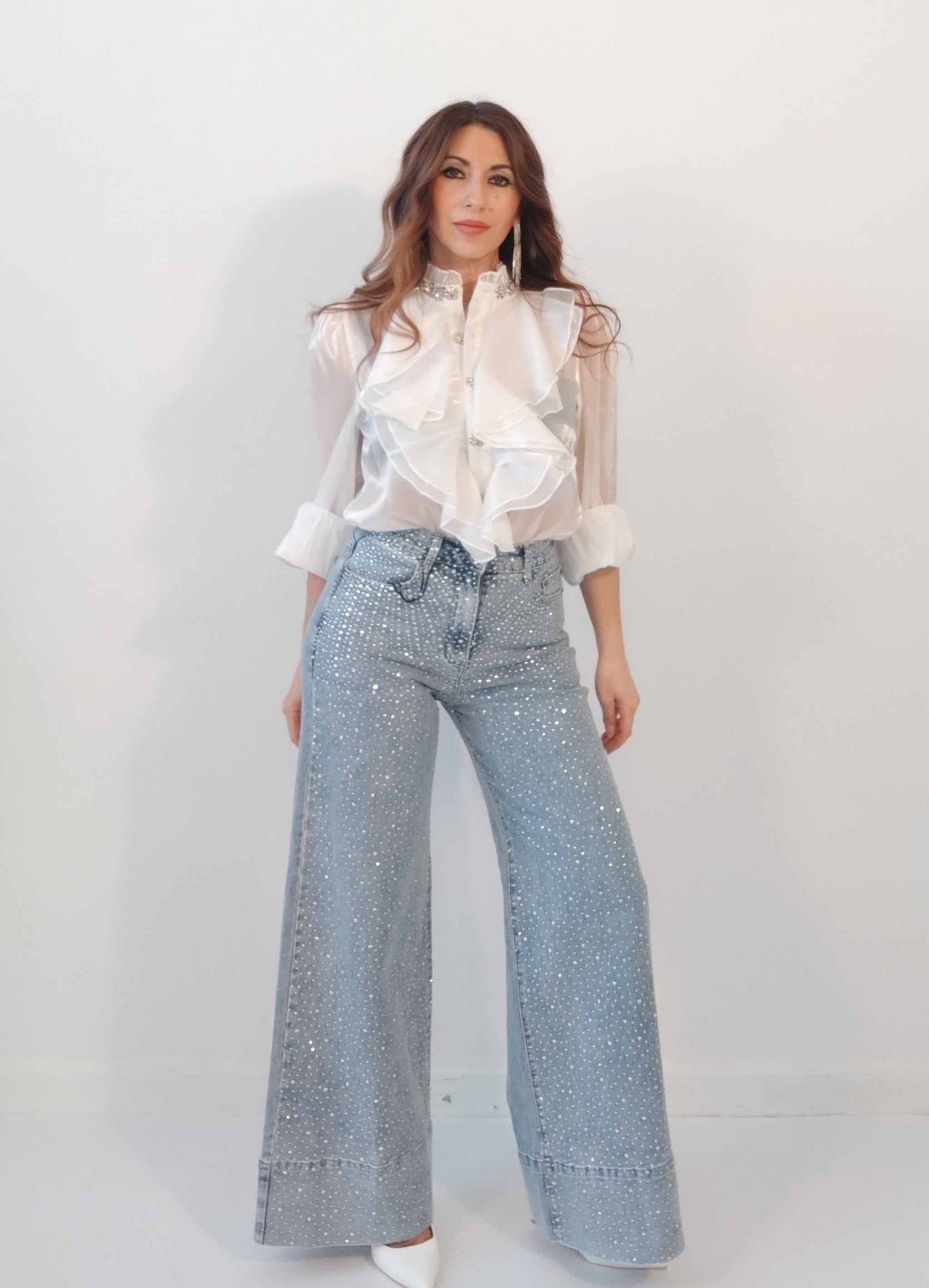 Camicia Gioiello Bianca