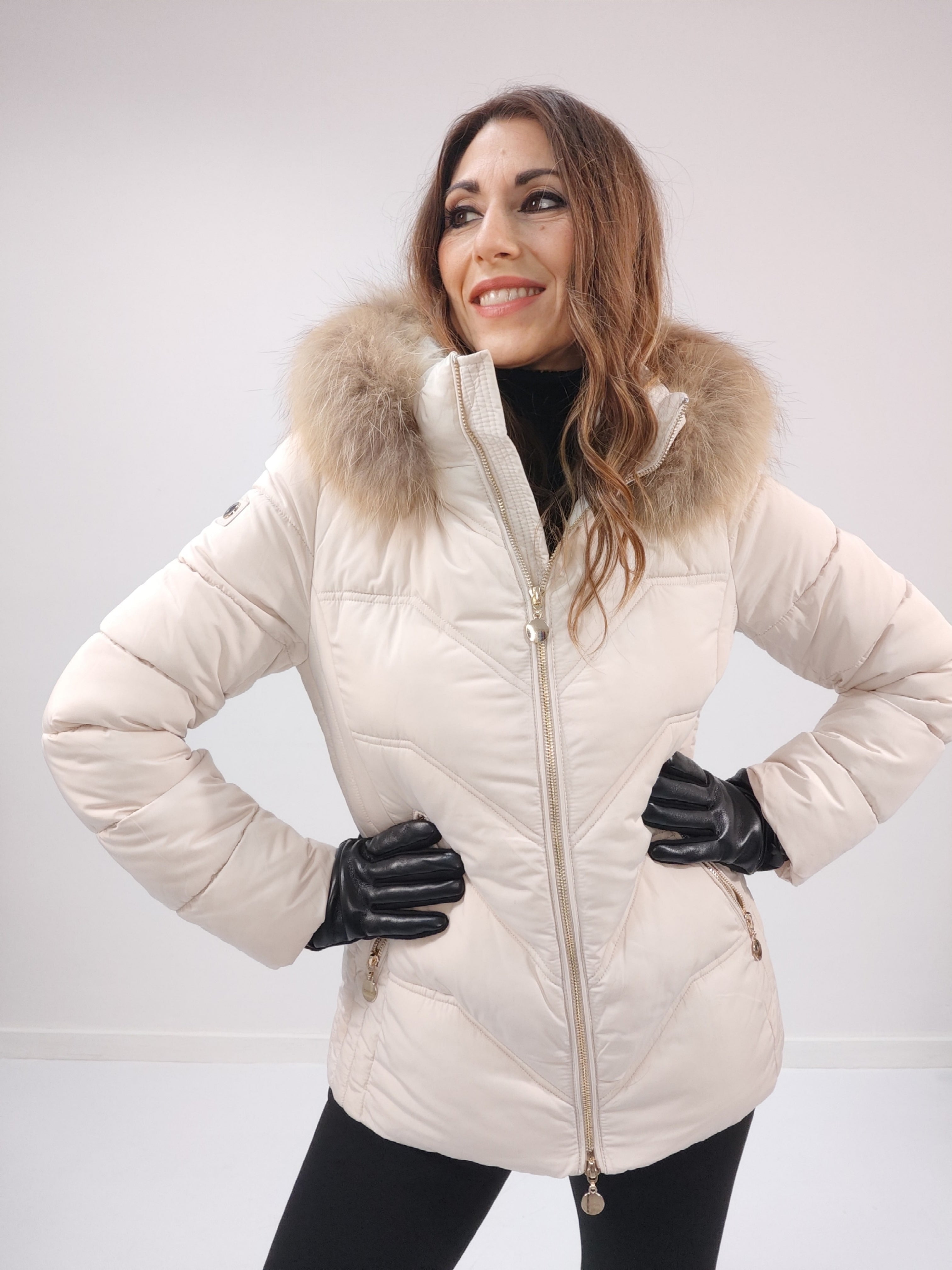 Giubbino Nordic Beige ultralight