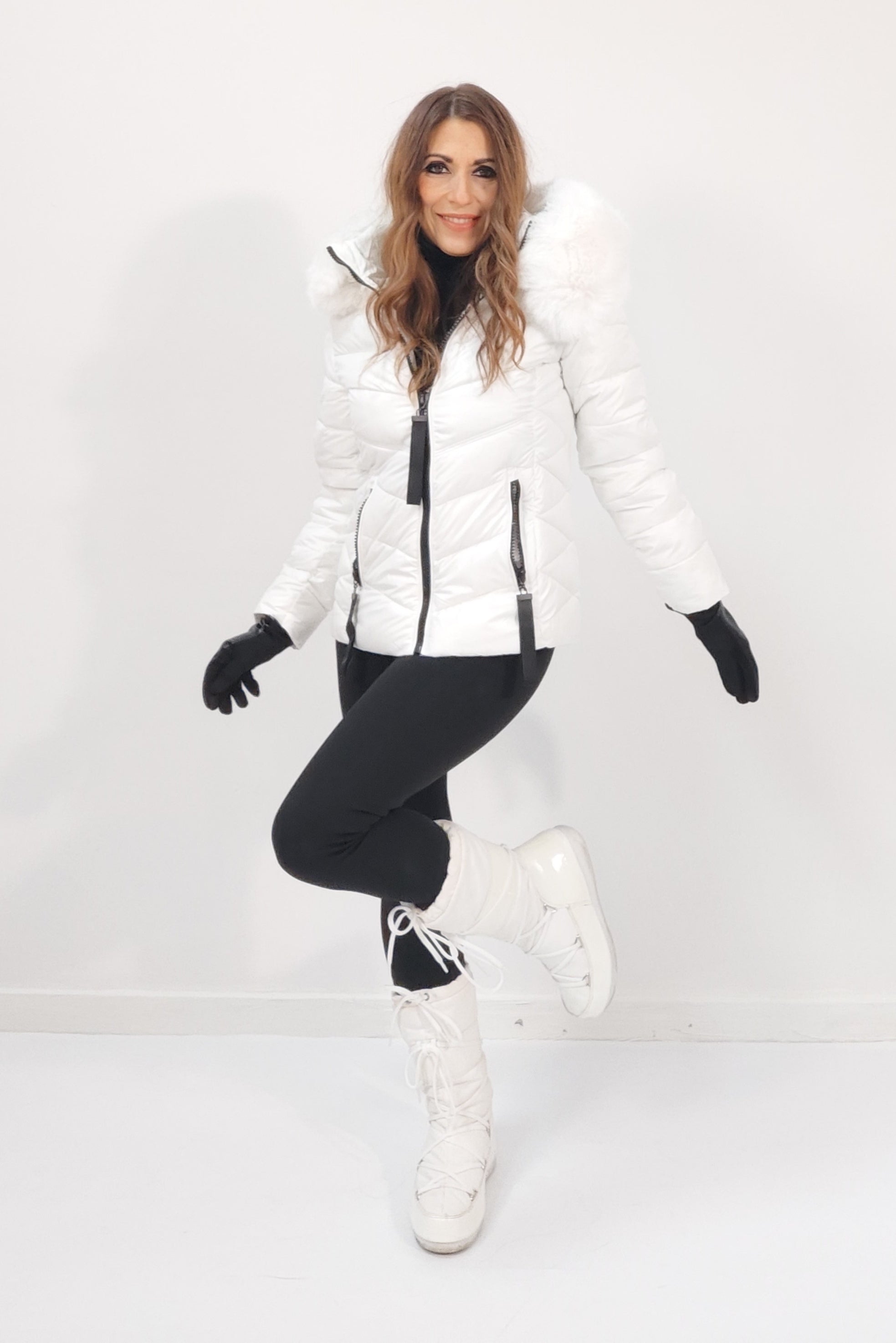 Giubbino Polar Bianco Neve