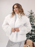 Pelliccia Artic, bianco neve
