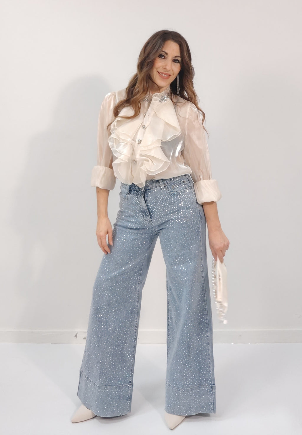 Camicia Gioiello Champagne