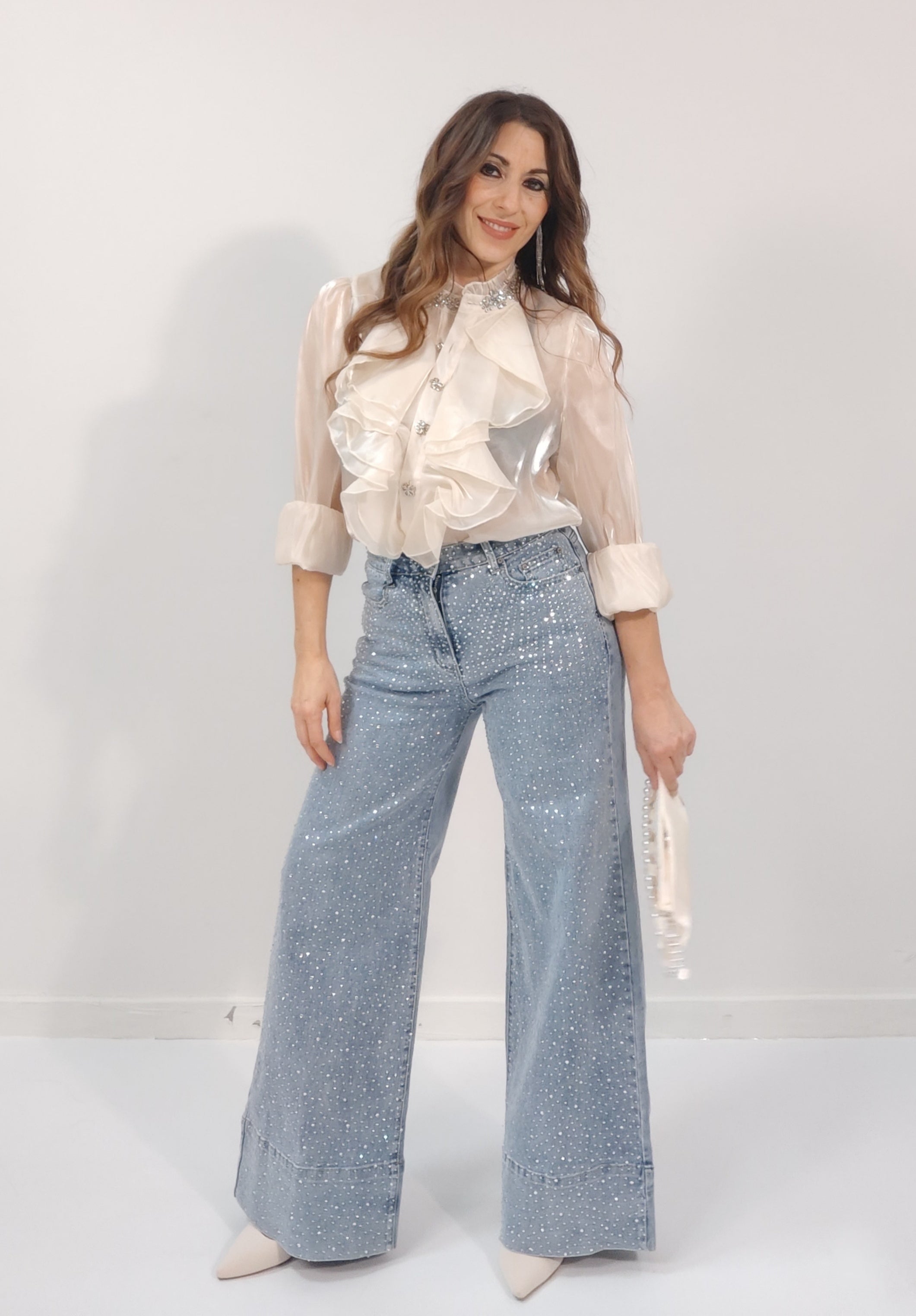 Camicia Gioiello Champagne