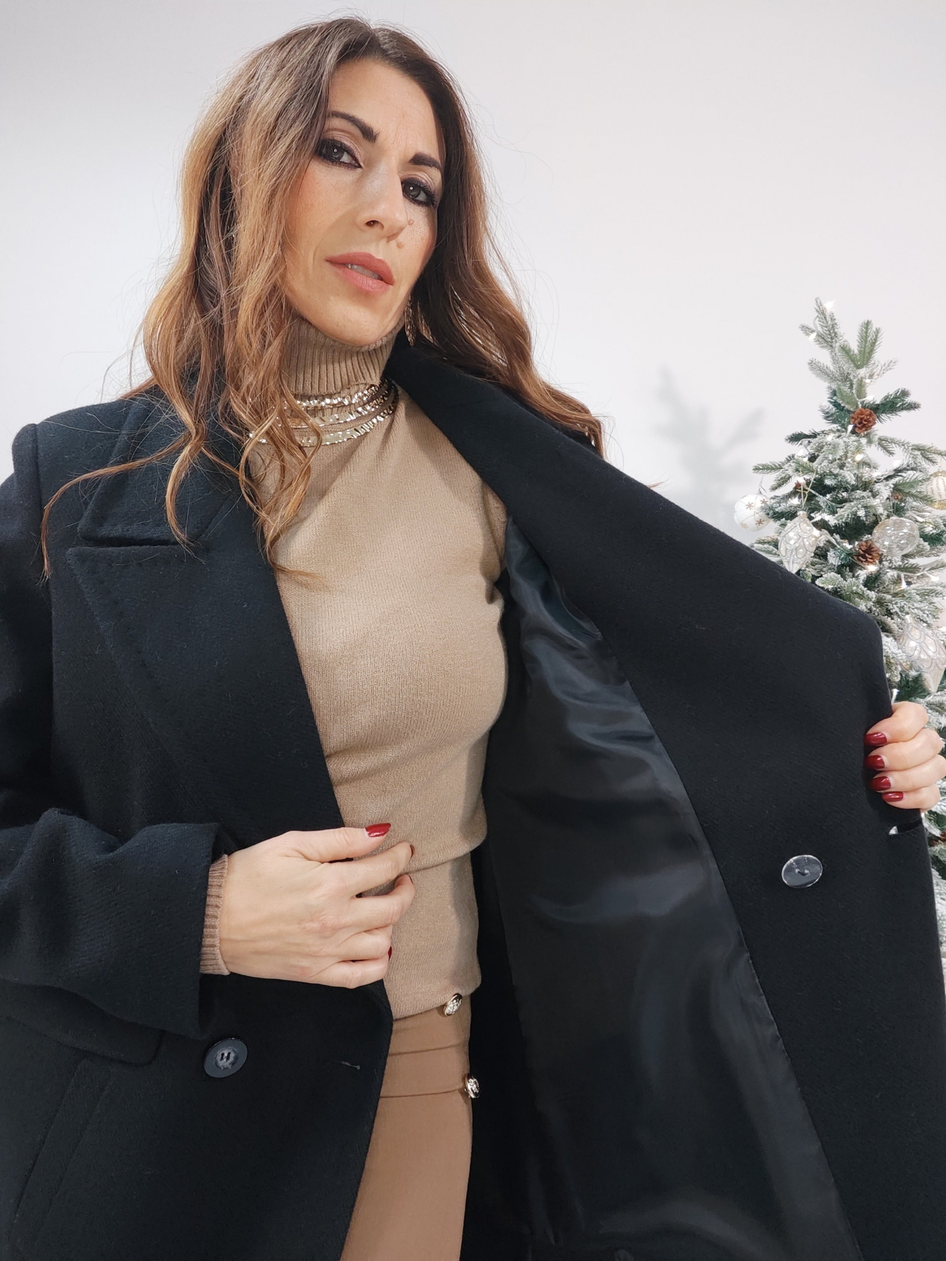 Cappotto Horizon Nero