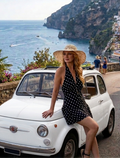 Abitino Capri a pois Nero