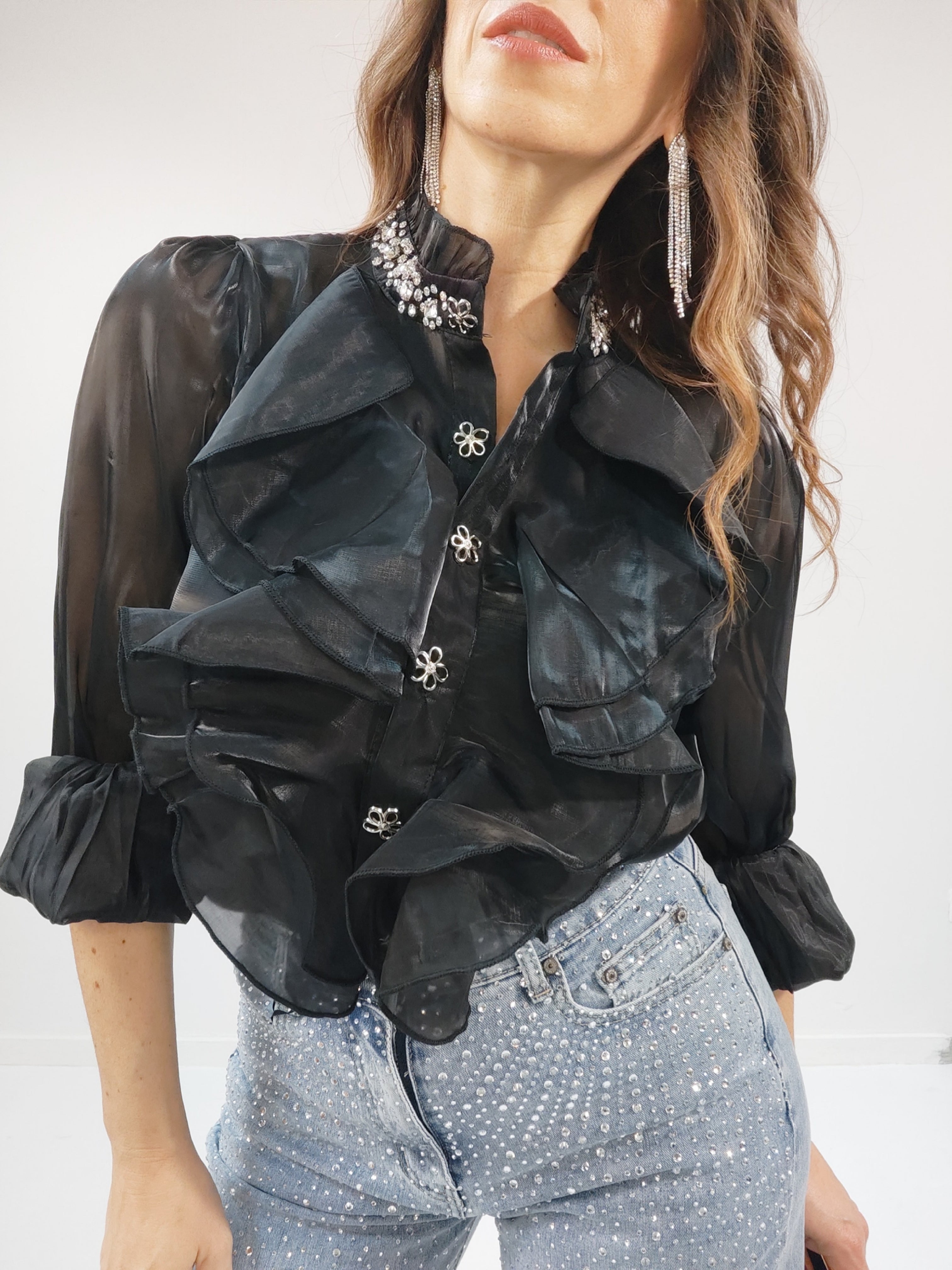 Camicia Gioiello Nera