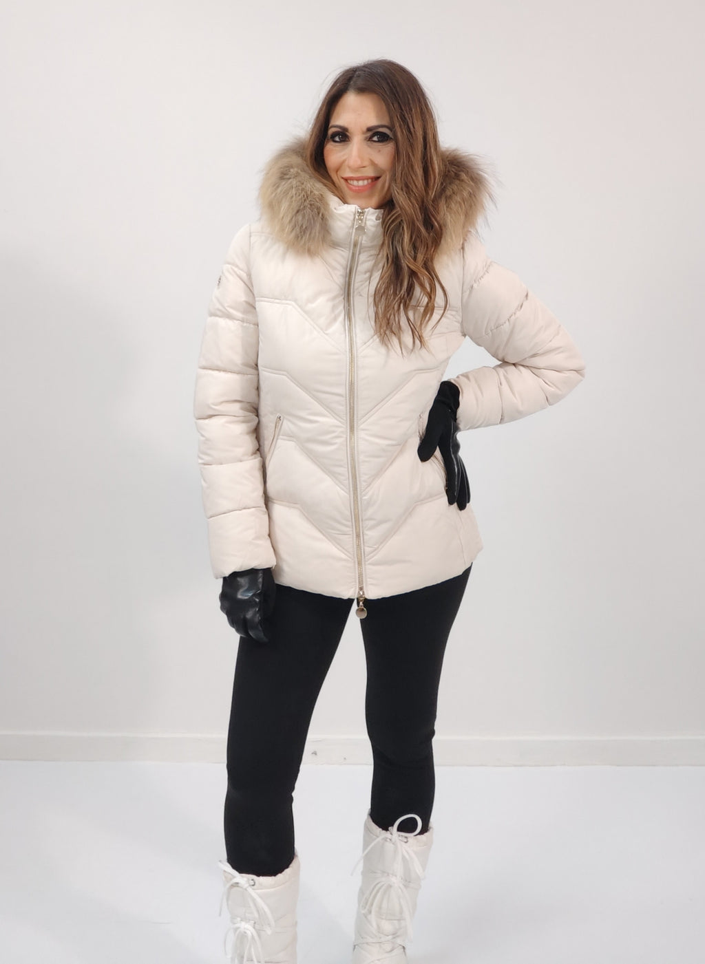 Giubbino Nordic Beige ultralight