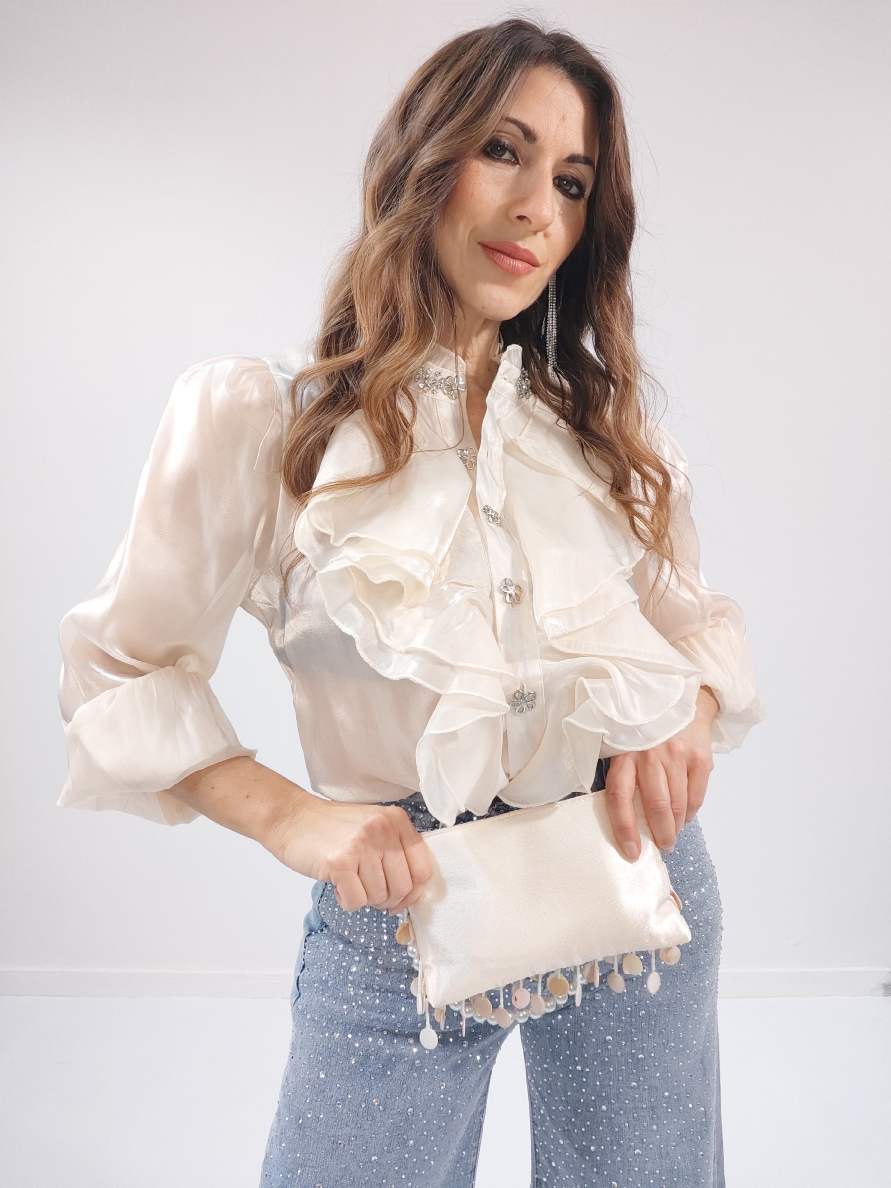 Camicia Gioiello Champagne