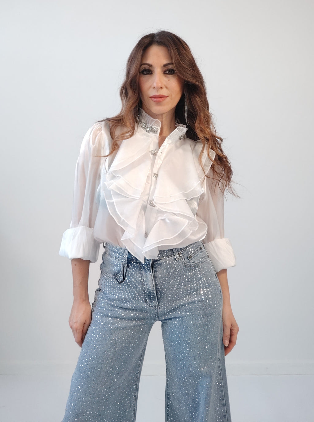 Camicia Gioiello Bianca