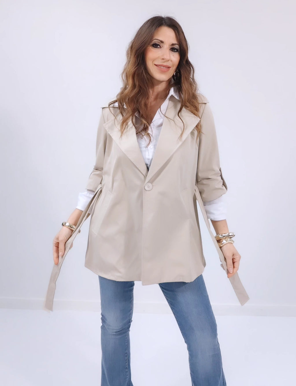 Trench corto Sahara