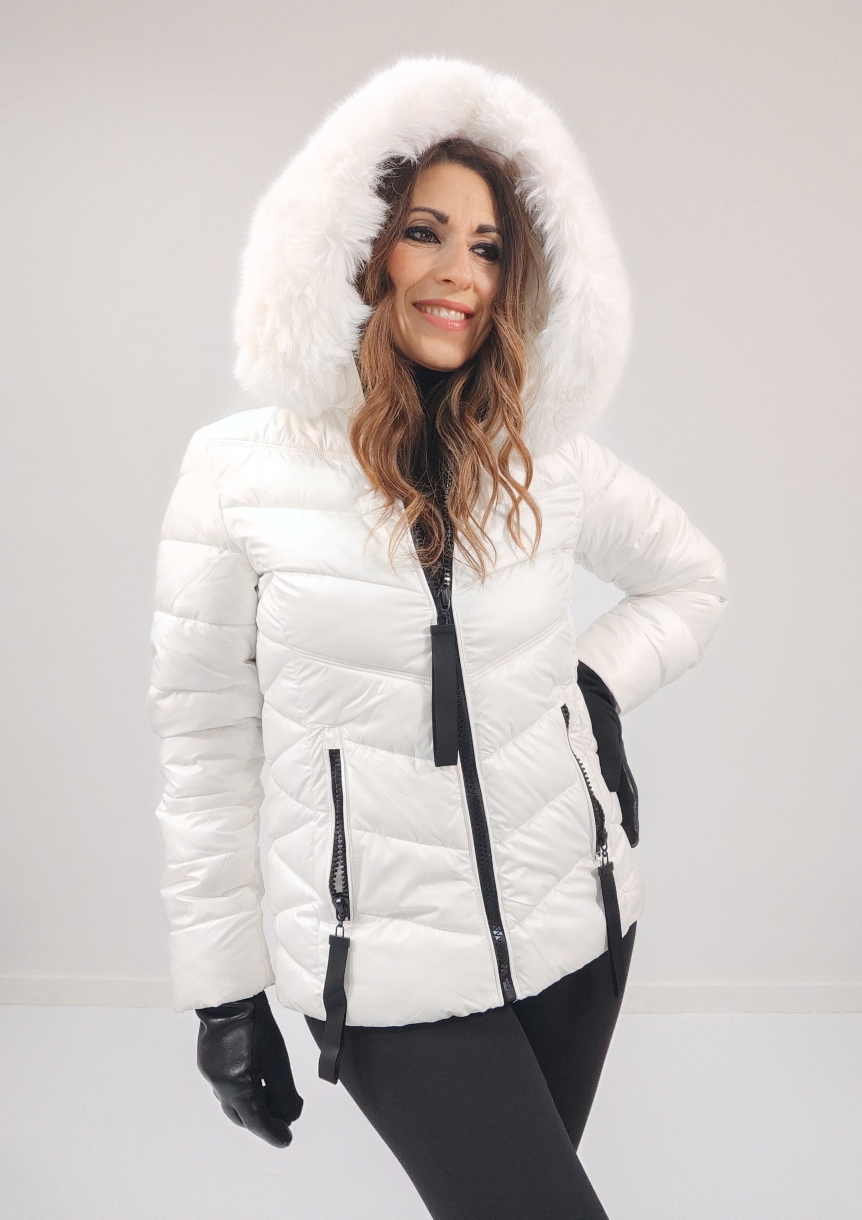 Giubbino Polar Bianco Neve
