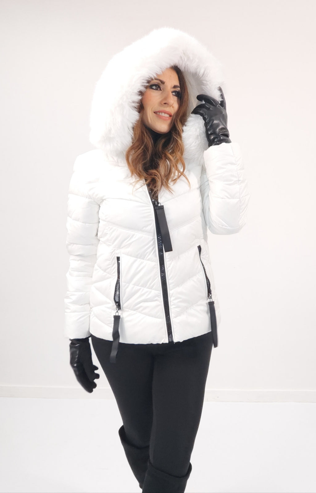 Giubbino Polar Bianco Neve