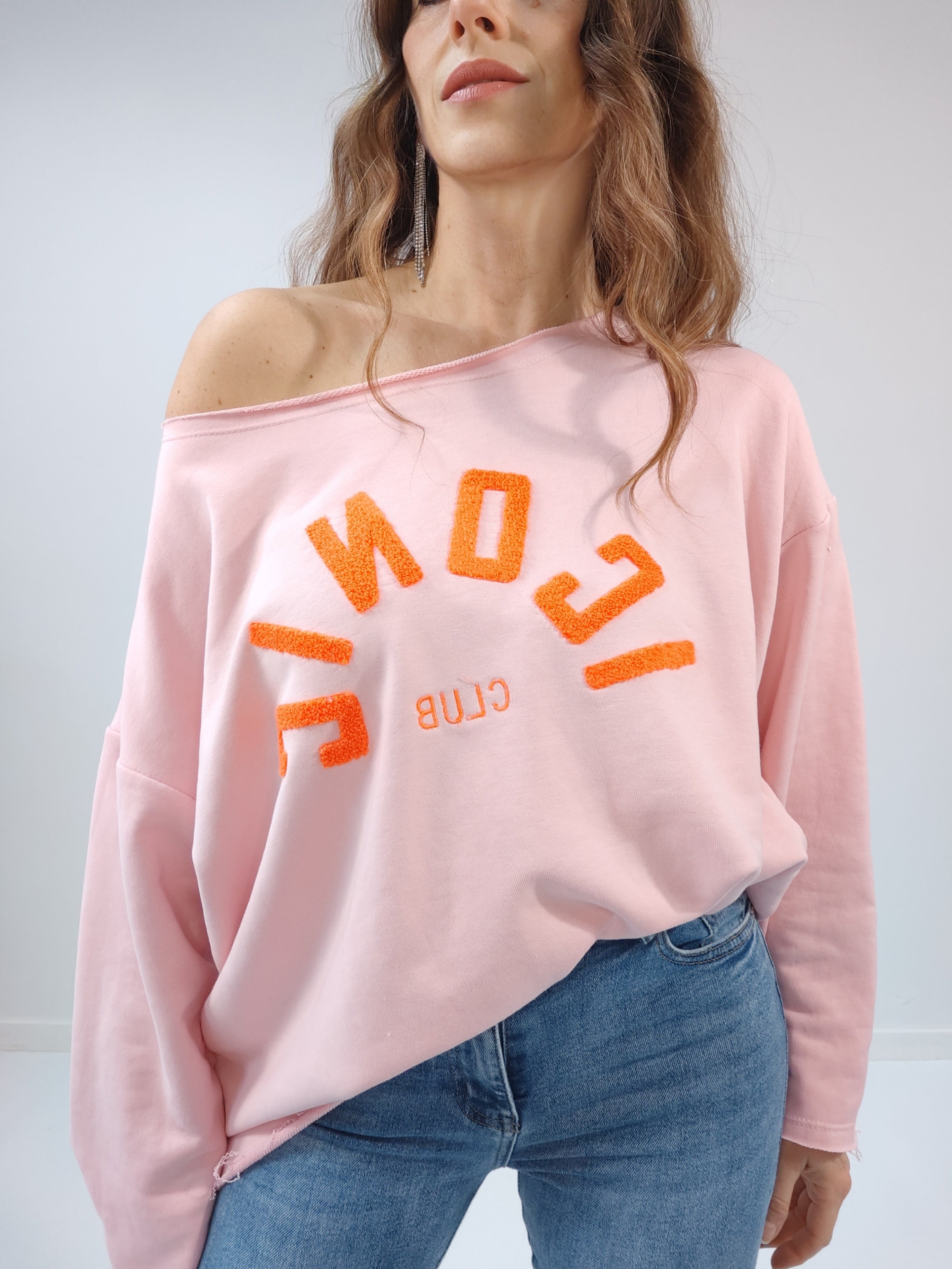 Felpa Iconic Rosa