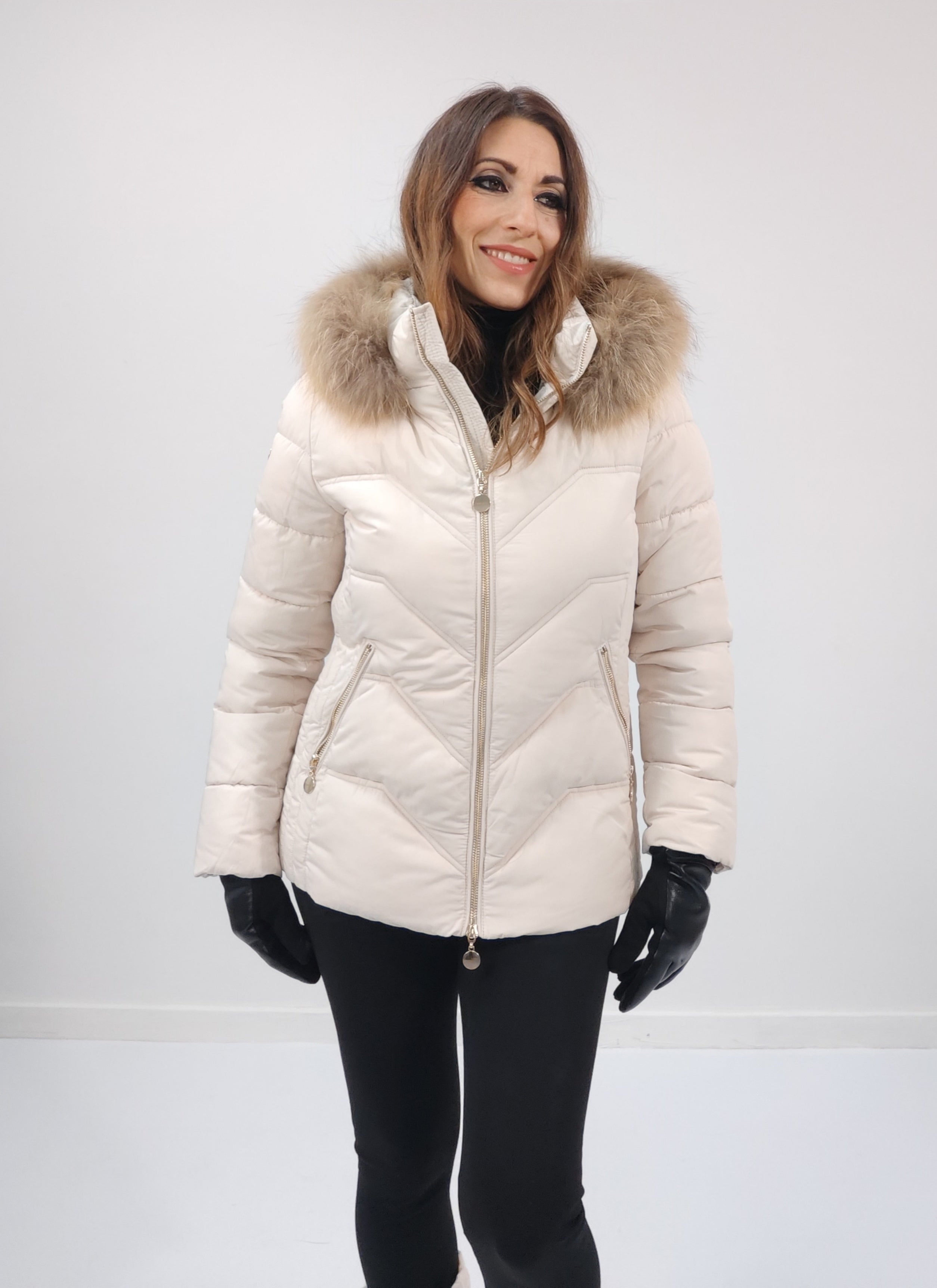 Giubbino Nordic Beige ultralight