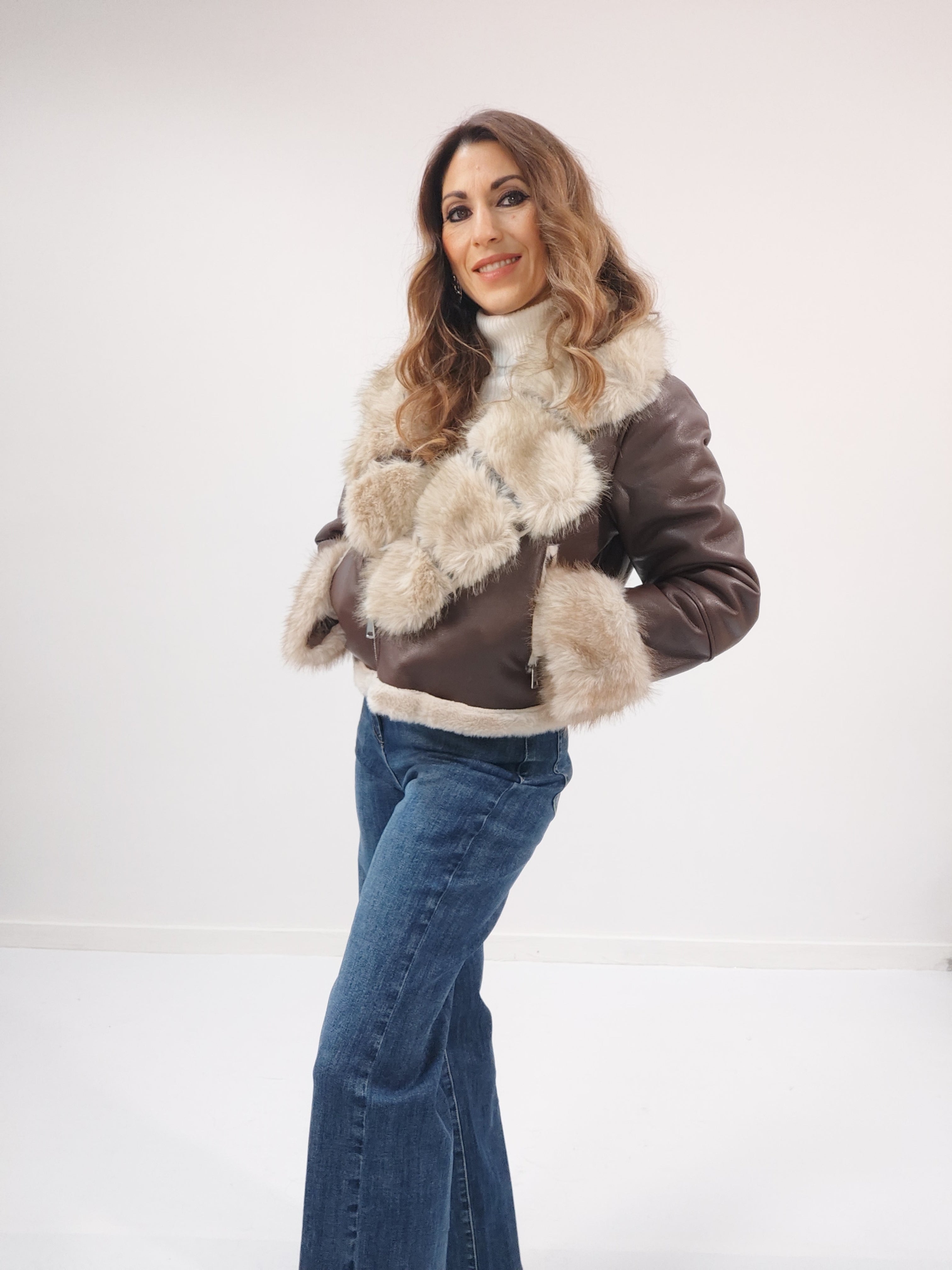 Giubbino Stoccolma Marrone
