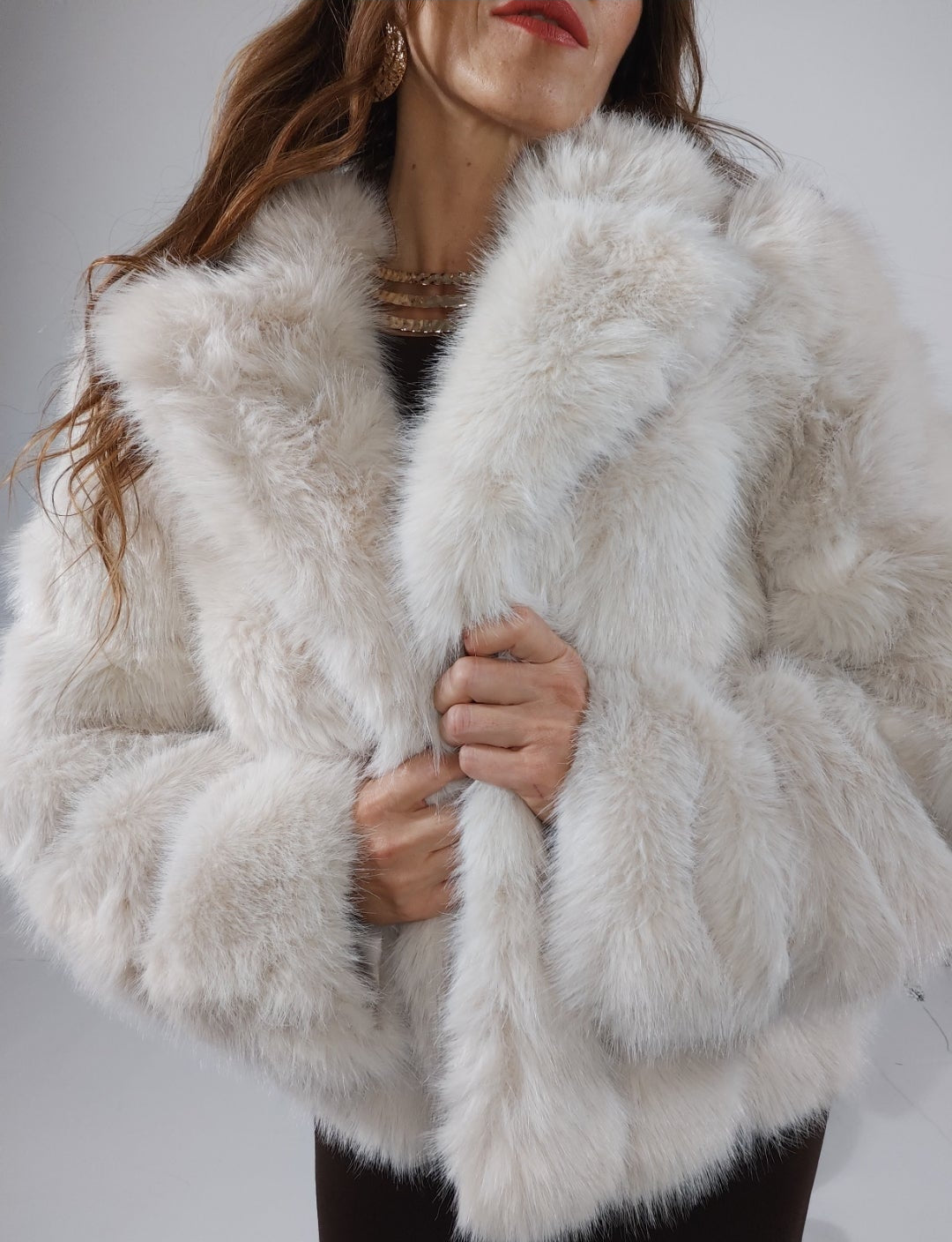 Pelliccia Iceberg, beige ultralight