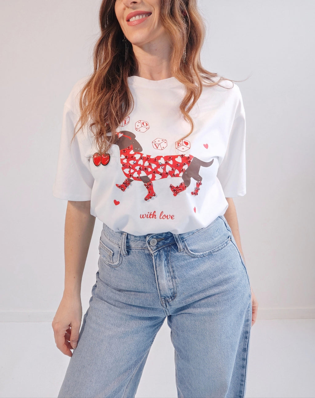 T-shirt " With love"