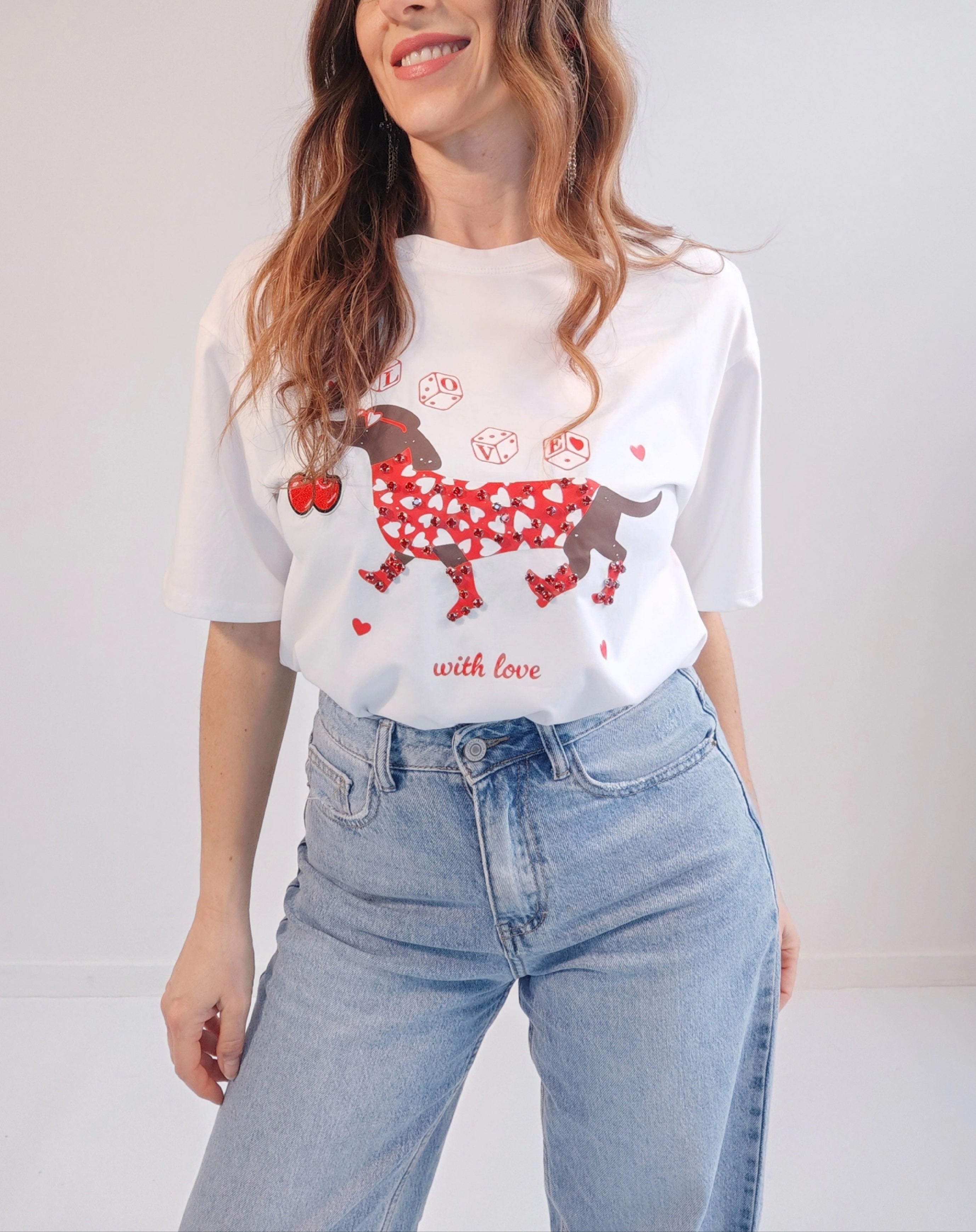 T-shirt " With love"