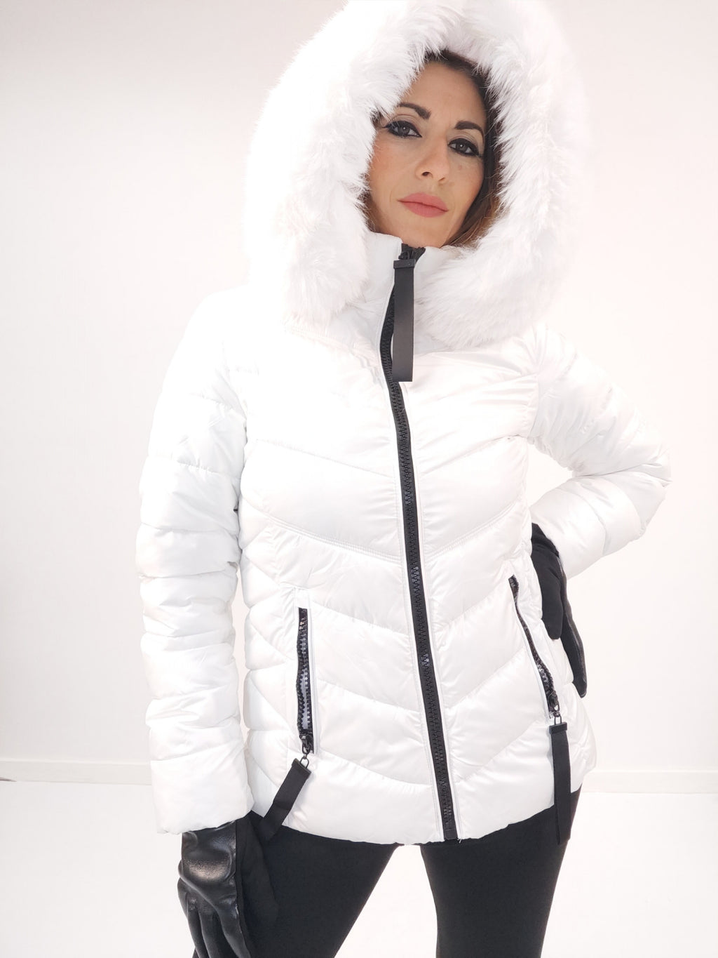 Giubbino Polar Bianco Neve