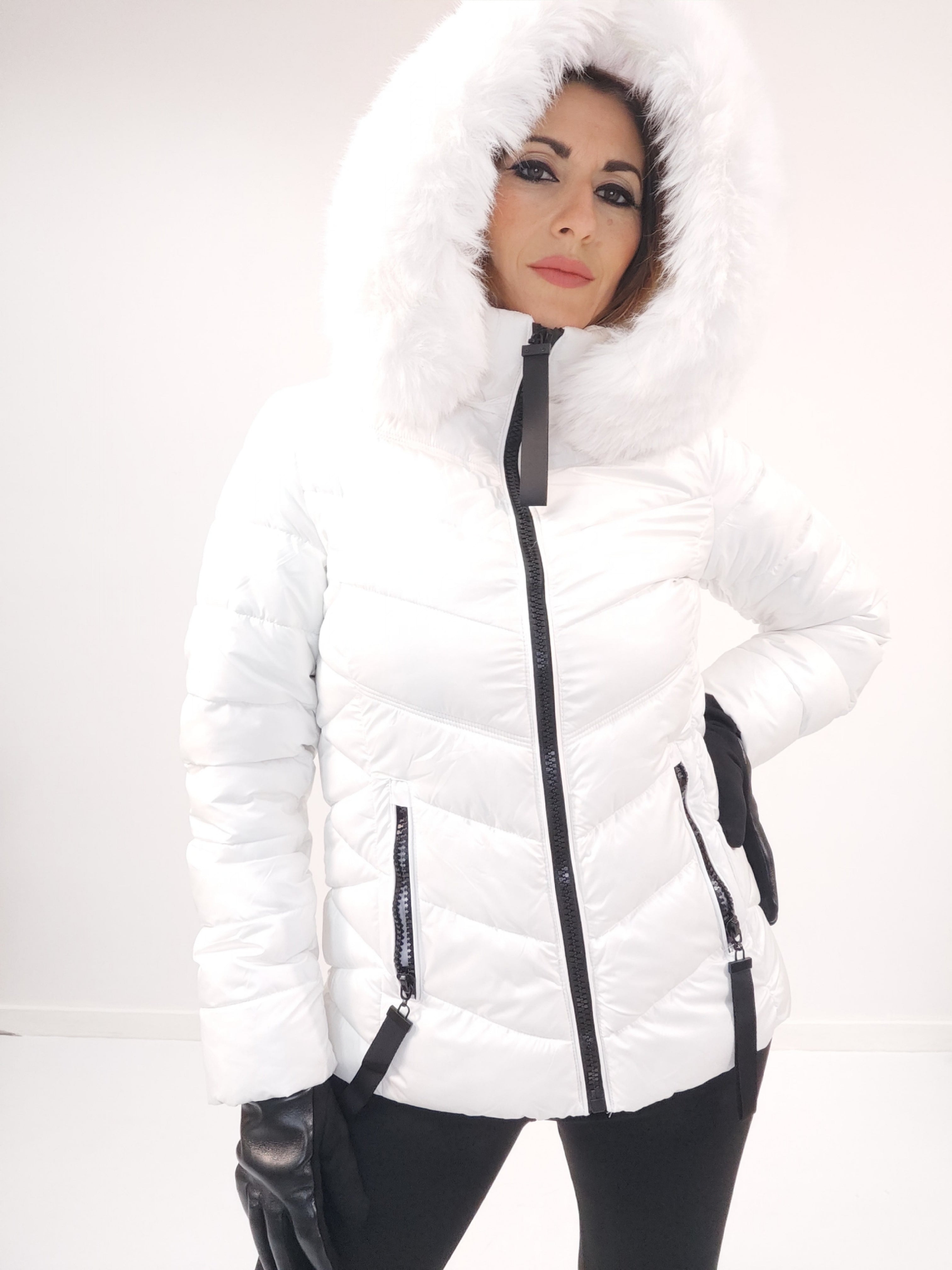 Giubbino Polar Bianco Neve