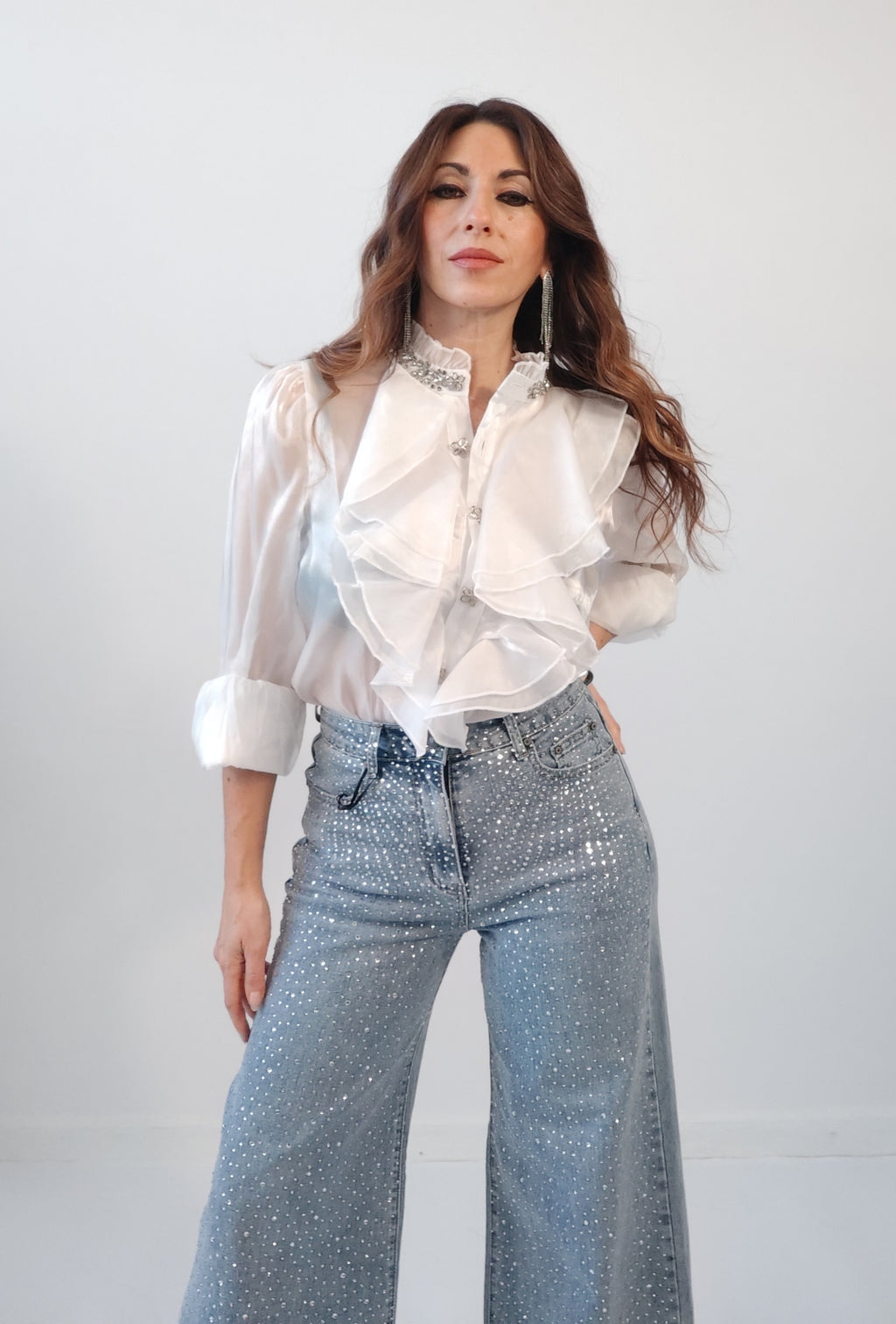 Camicia Gioiello Bianca
