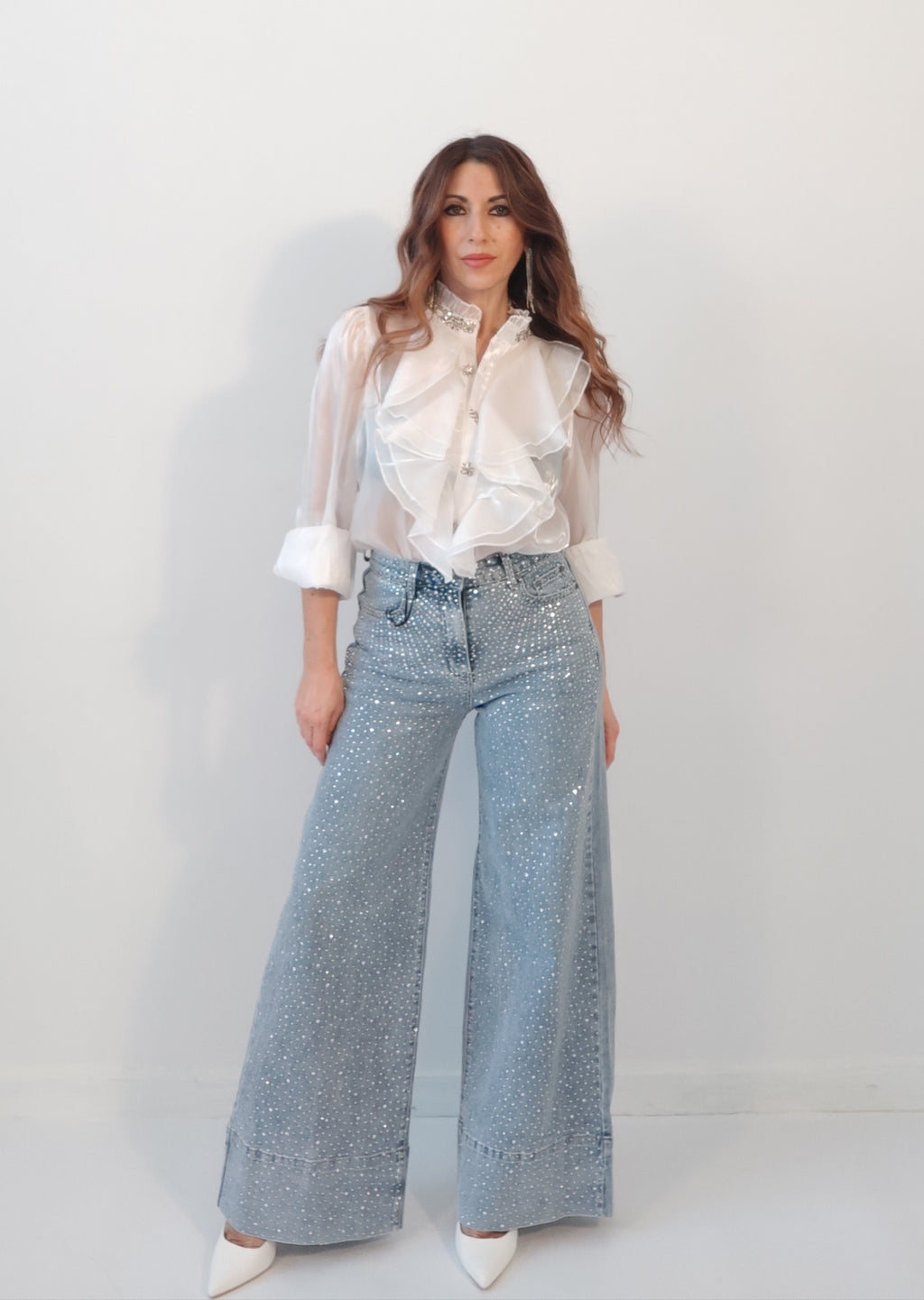 Camicia Gioiello Bianca