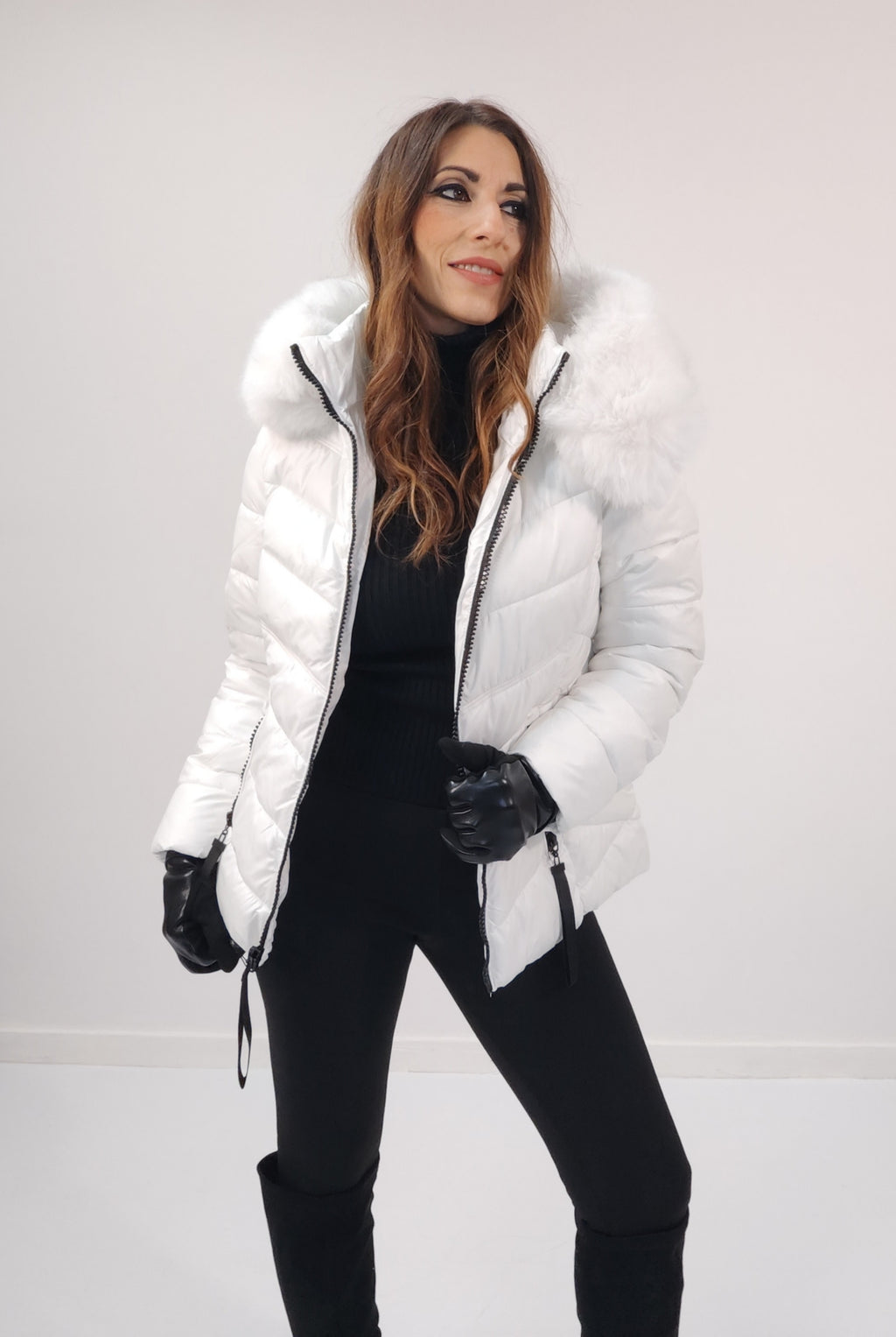 Giubbino Polar Bianco Neve