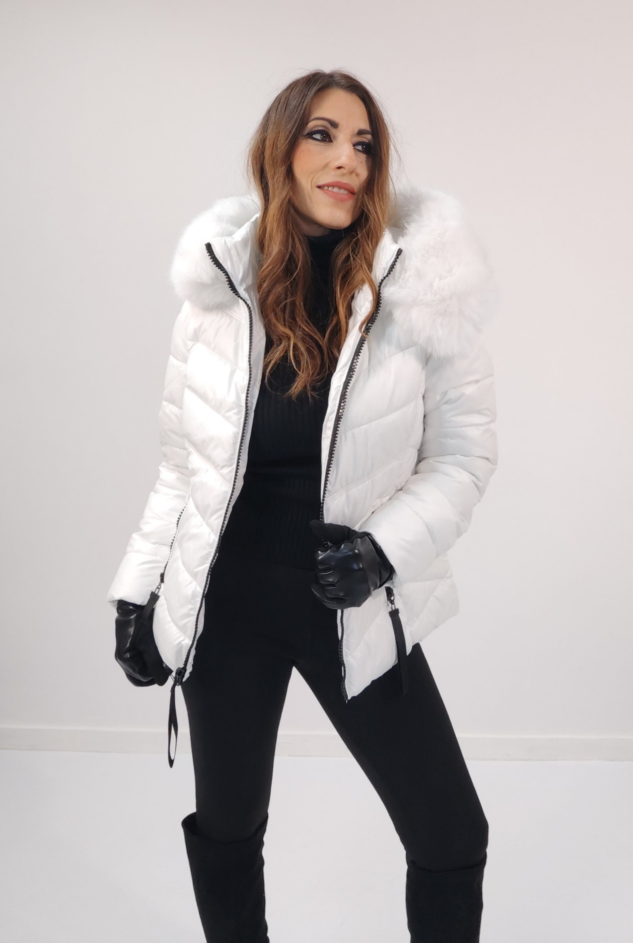 Giubbino Polar Bianco Neve