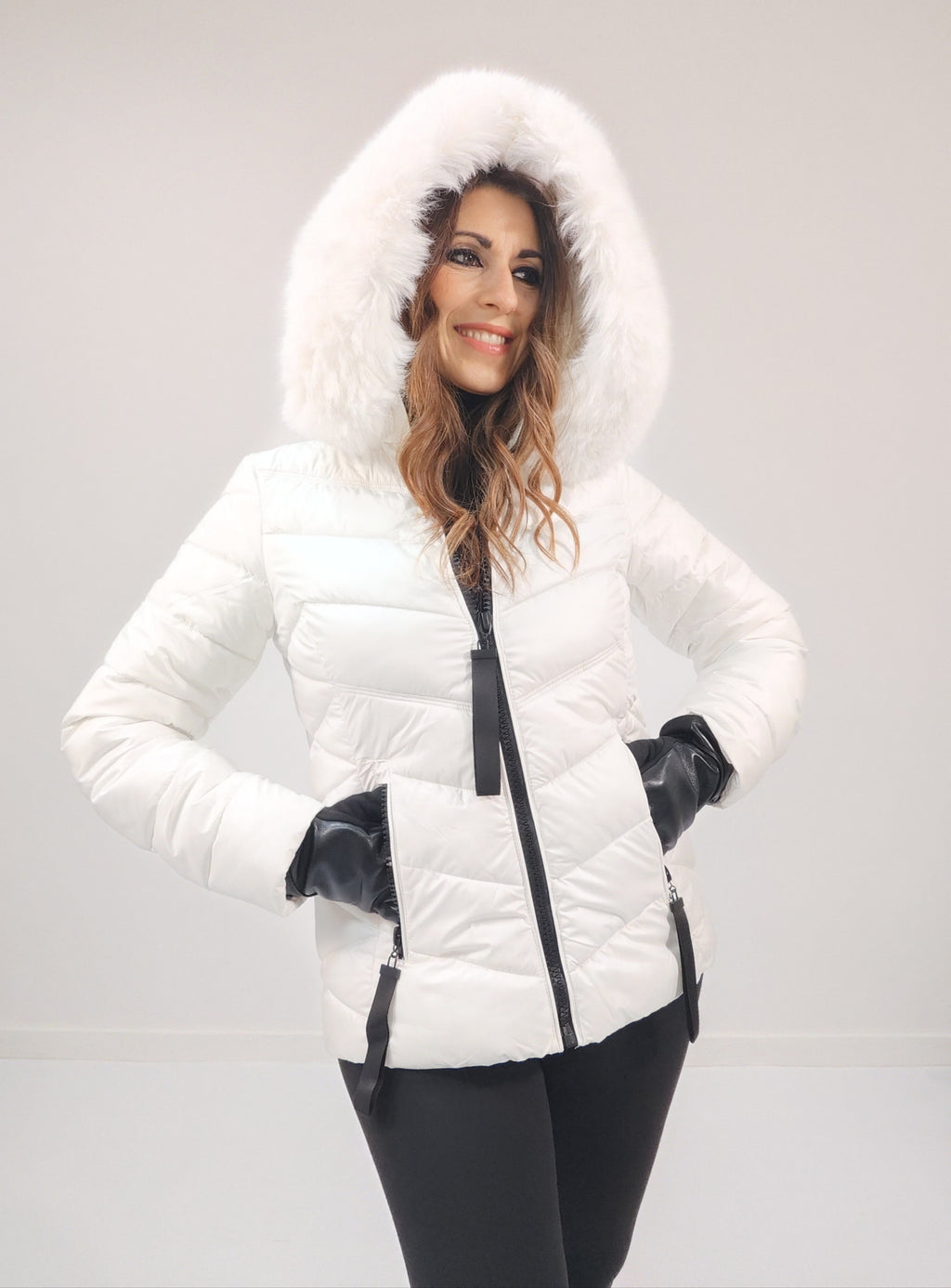 Giubbino Polar Bianco Neve