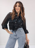 Camicia Gioiello Nera