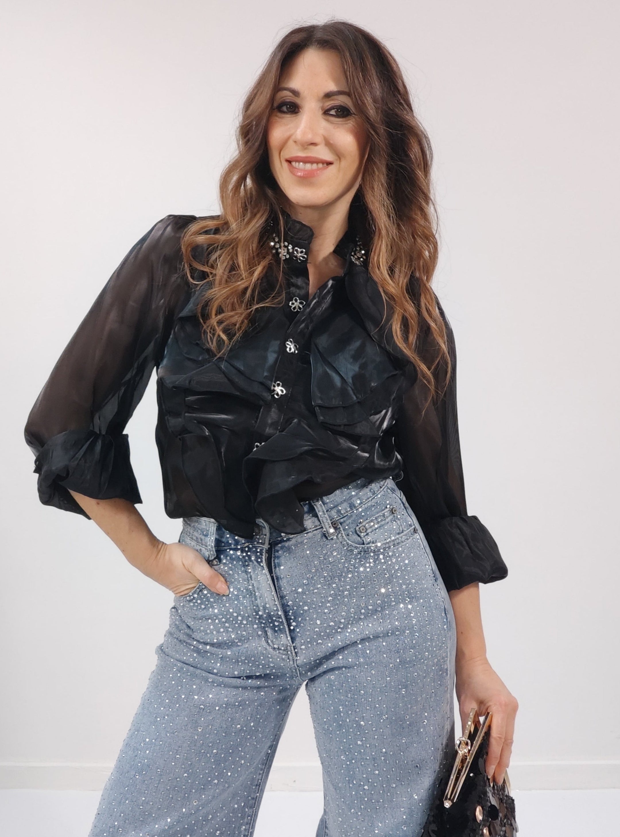 Camicia Gioiello Nera