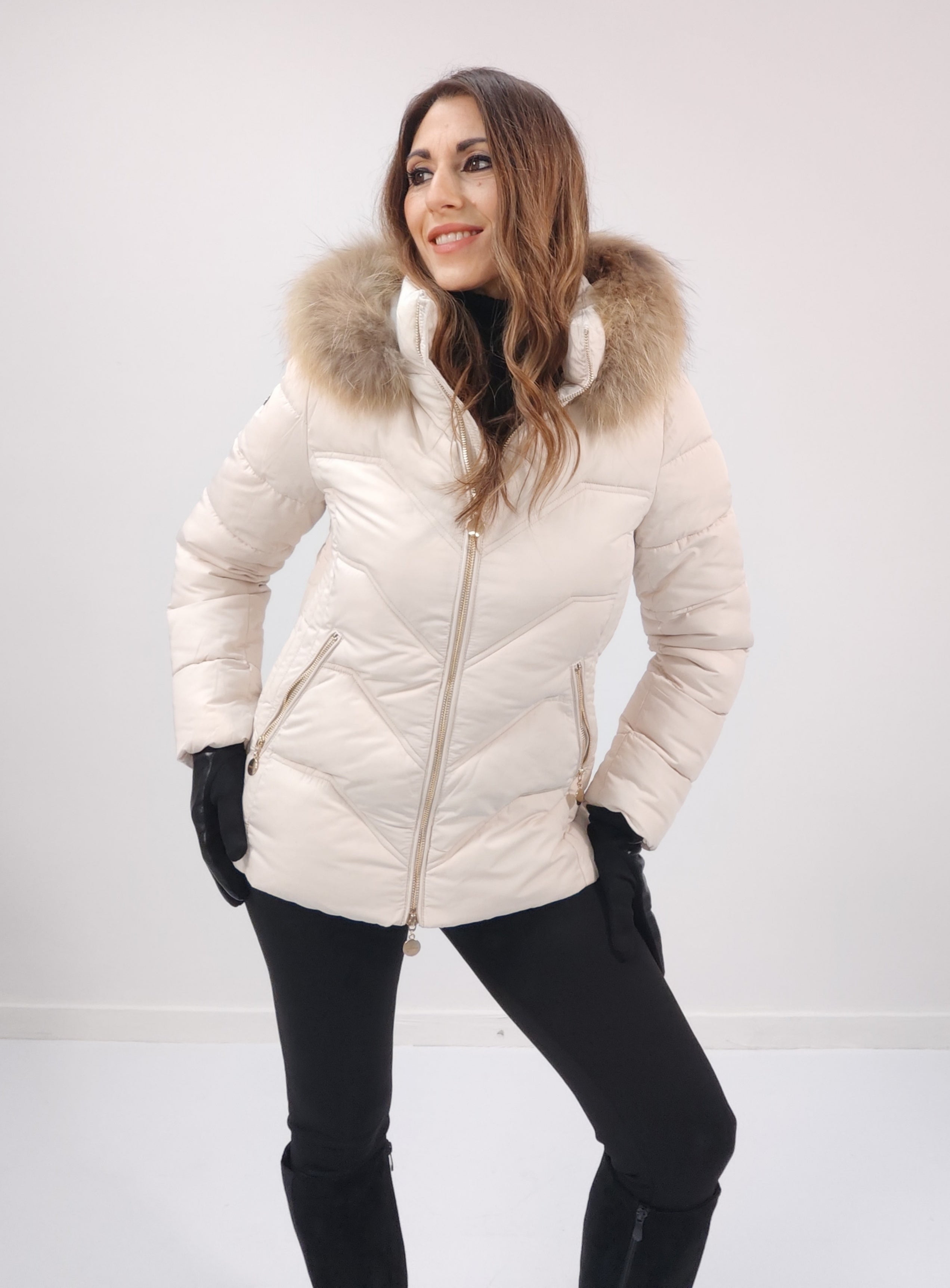 Giubbino Nordic Beige ultralight