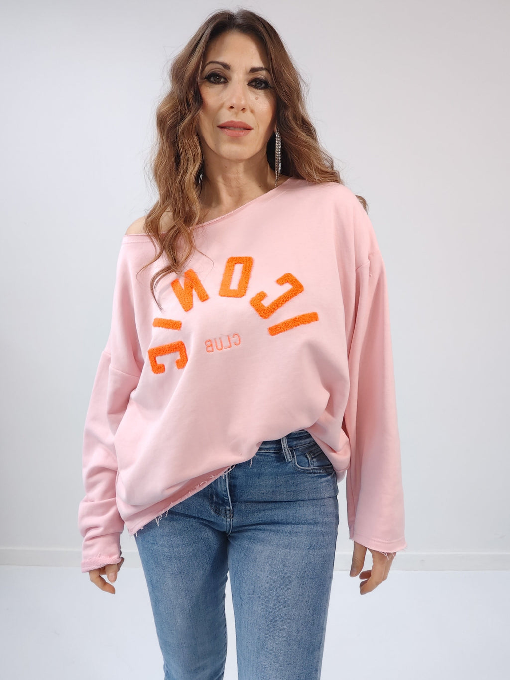 Felpa Iconic Rosa