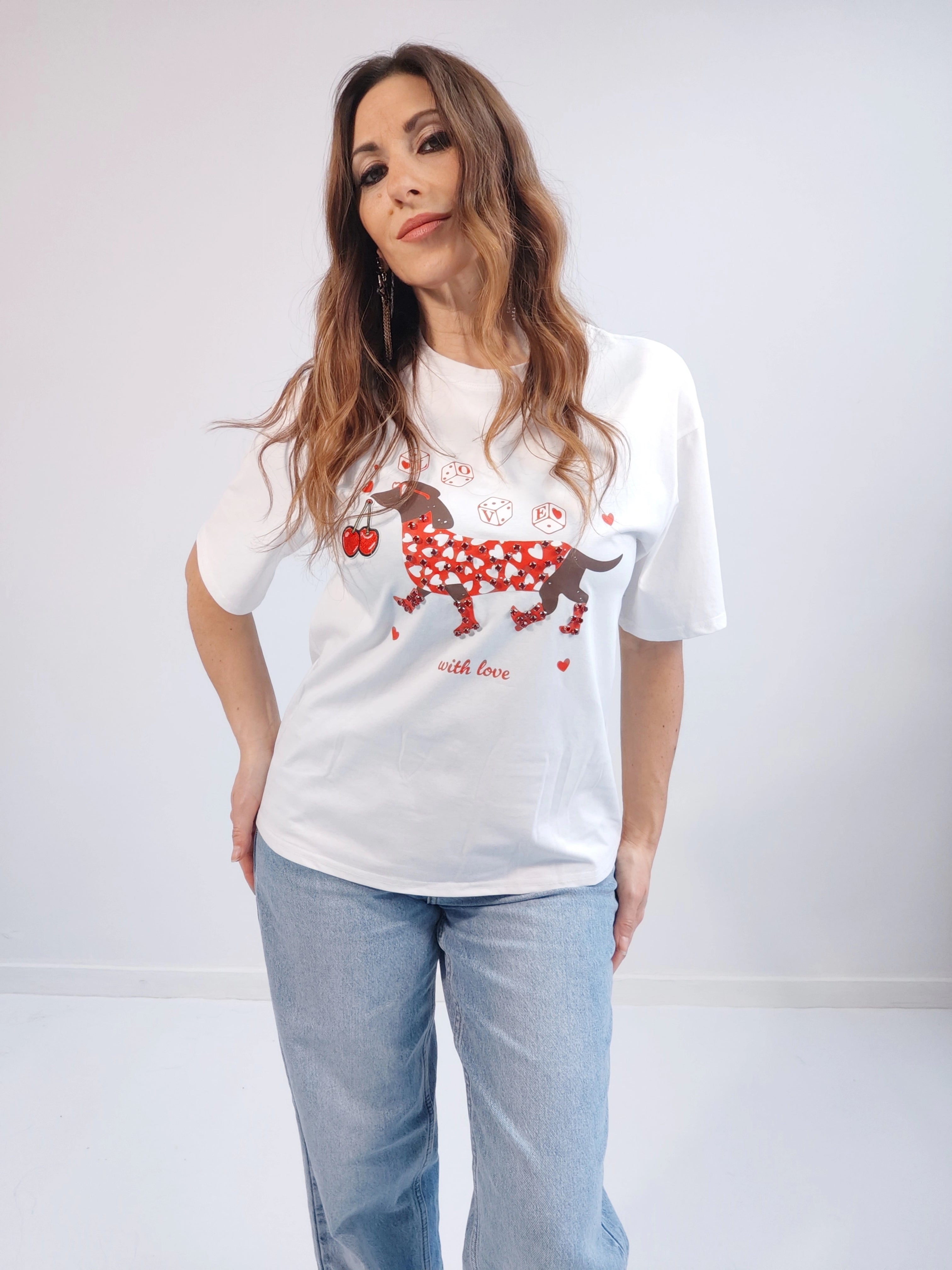 T-shirt " With love"